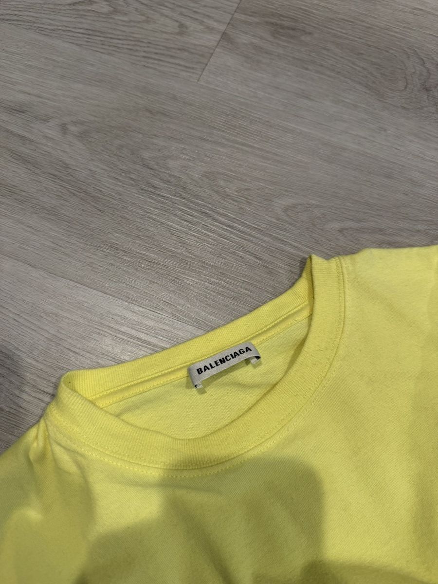 Balenciaga s/s 2019 back logo embroidered tee!! Size US S / EU 44-46 / 1 - 5 Thumbnail