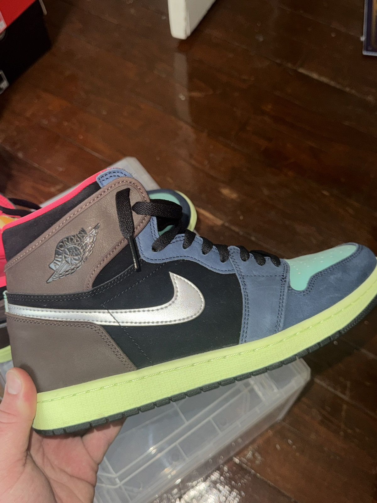 Jordan Brand Jordan 1 Retro High Tokyo Bio Hack Size US 11.5 / EU 44-45 - 9 Thumbnail