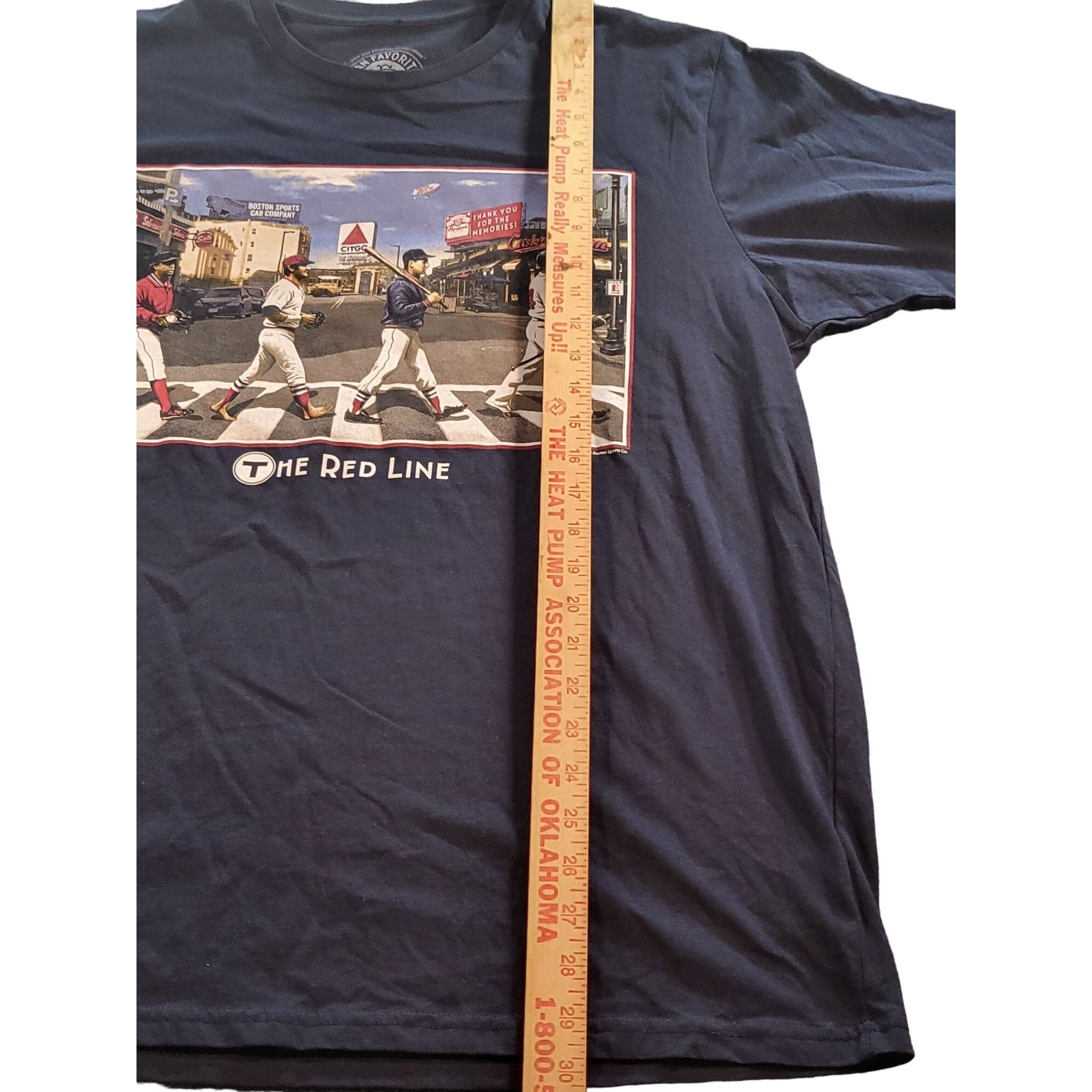 MLB Boston Red Sox MLB Fan Favorite Red Line Tshirt Men Sz XL Pr Size US XL / EU 56 / 4 - 3 Thumbnail