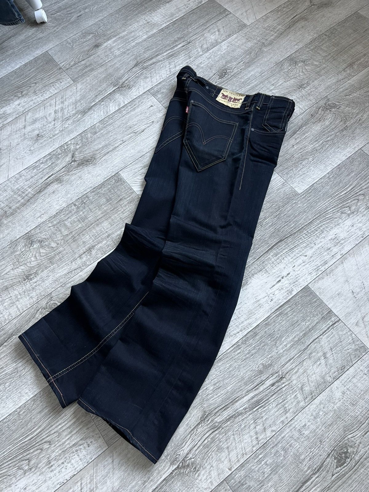 Levi's Crazy Vintage Levis Engineered Japan Jeans If Six Was Nine Size US 32 / EU 48 - 2 Thumbnail