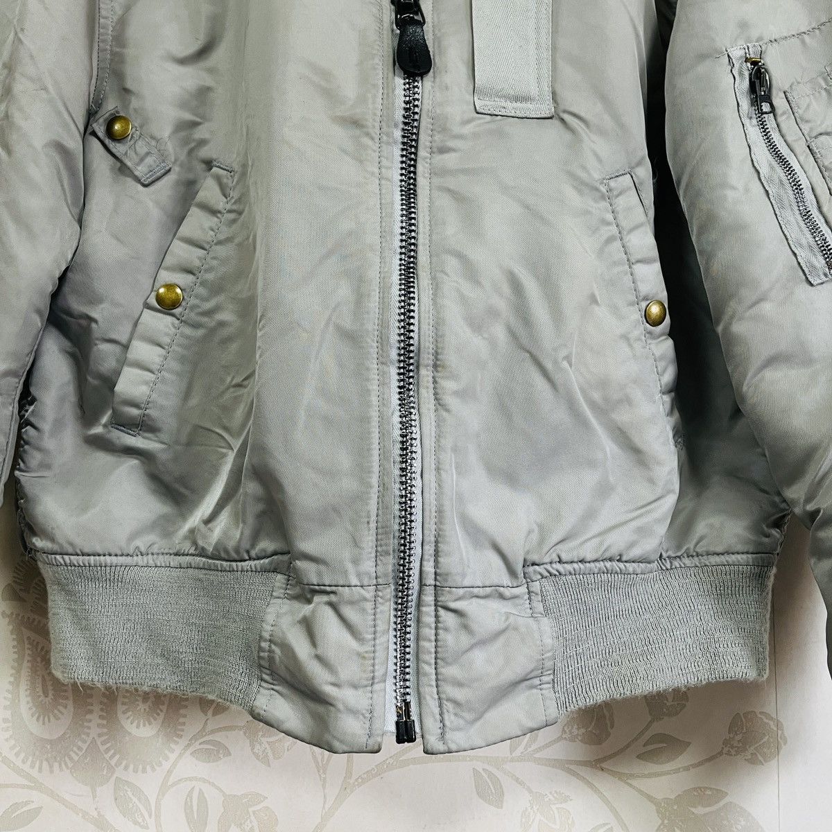 I. Spiewak And Sons Vintage I Spiewak & Sons Inc Bomber MA-1 Jacket Size US M / EU 48-50 / 2 - 9 Thumbnail