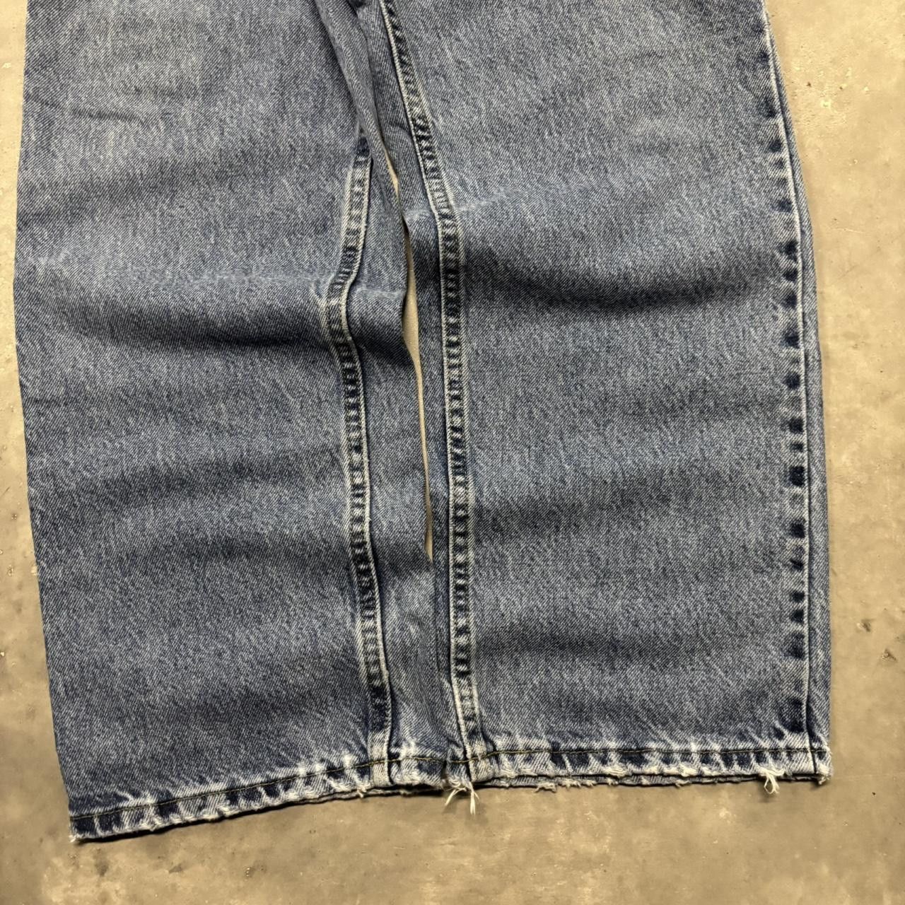 Japanese Brand × Vintage Crazy Vintage Y2K/2000s Medium Wash Essential Denim Jeans! Size US 38 / EU 54 - 6 Thumbnail