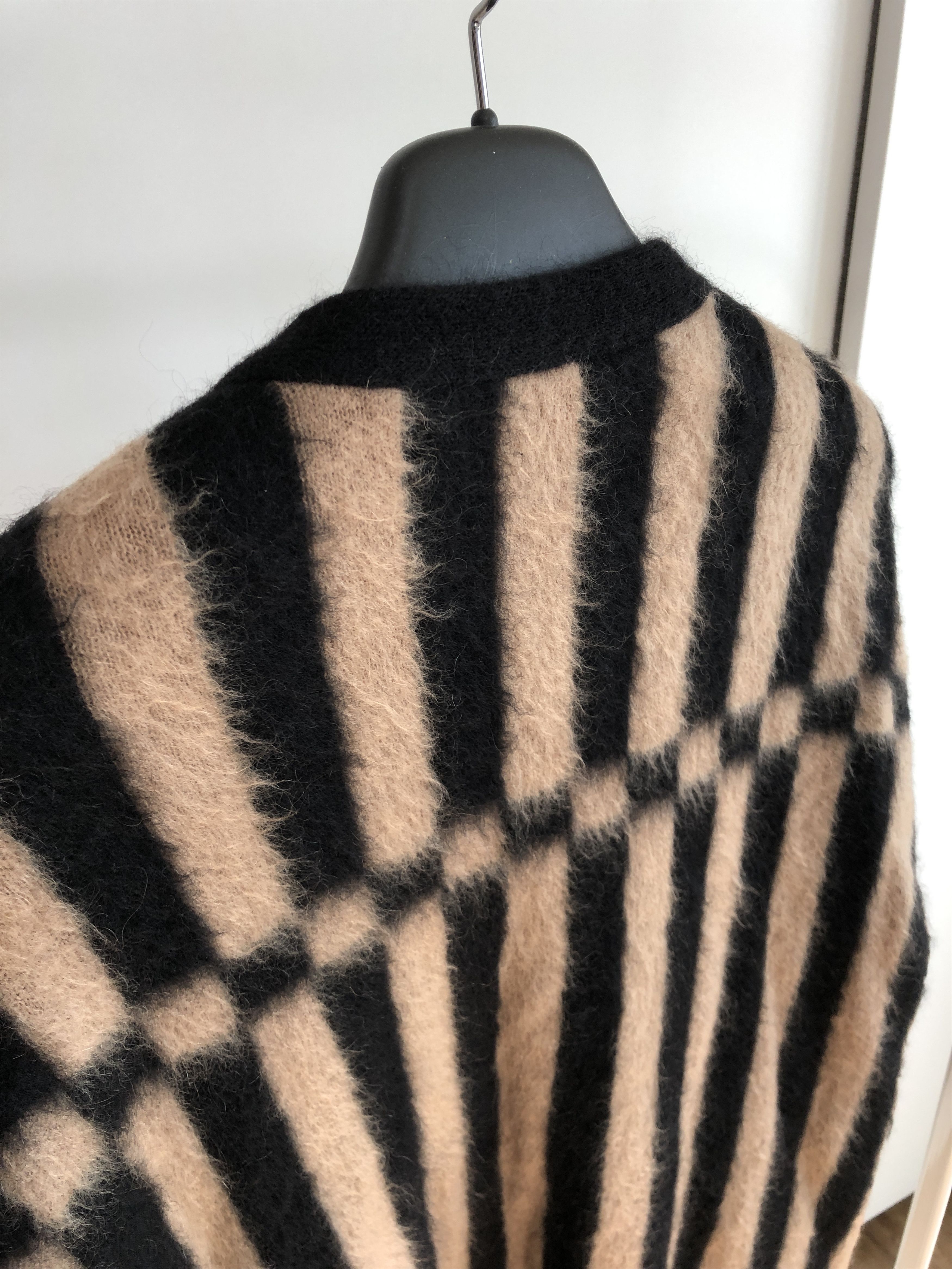 Loewe LOEWE Mohair Striped Oversized Cardigan Size US L / EU 52-54 / 3 - 3 Thumbnail