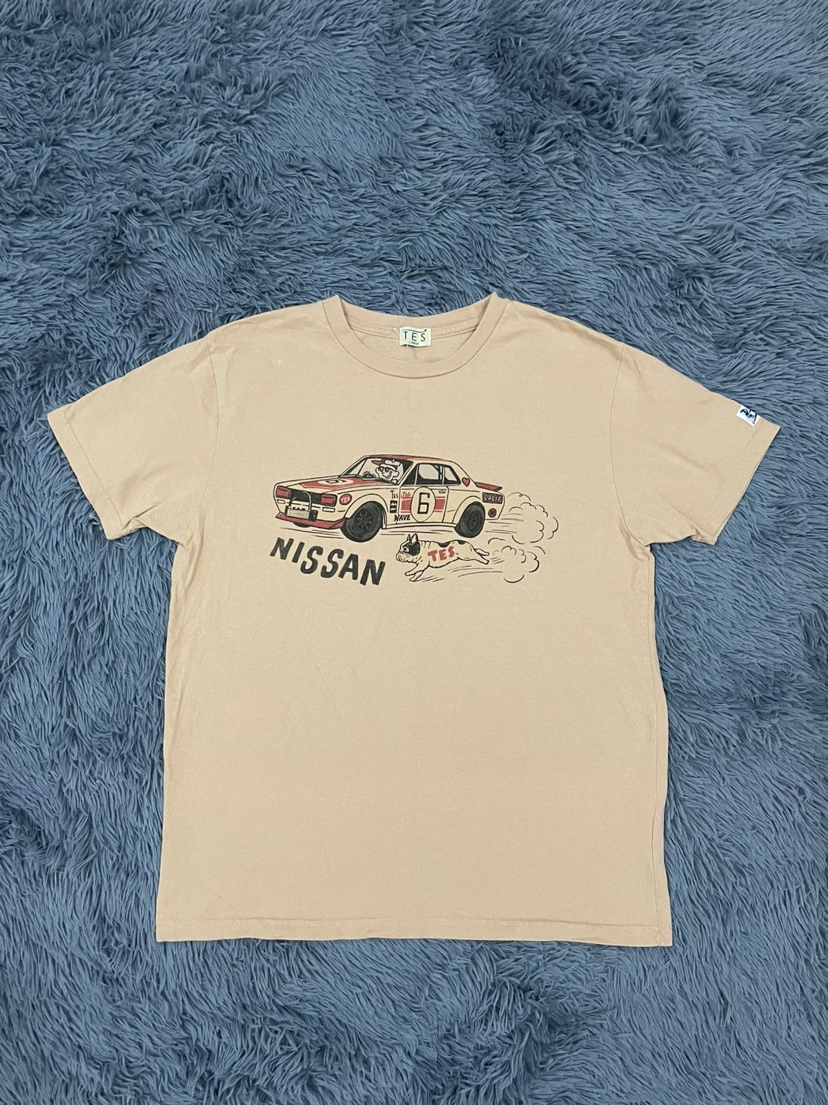 Japanese Brand × Vintage Y2K Nissan Tes Tee Size US L / EU 52-54 / 3 - 1 Thumbnail