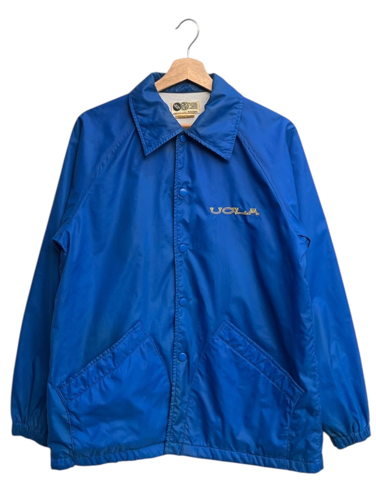 NCAA Vintage NCAA by Descente Embroidery UCLA Coach Jacket Size US S / EU 44-46 / 1 - 1 Thumbnail