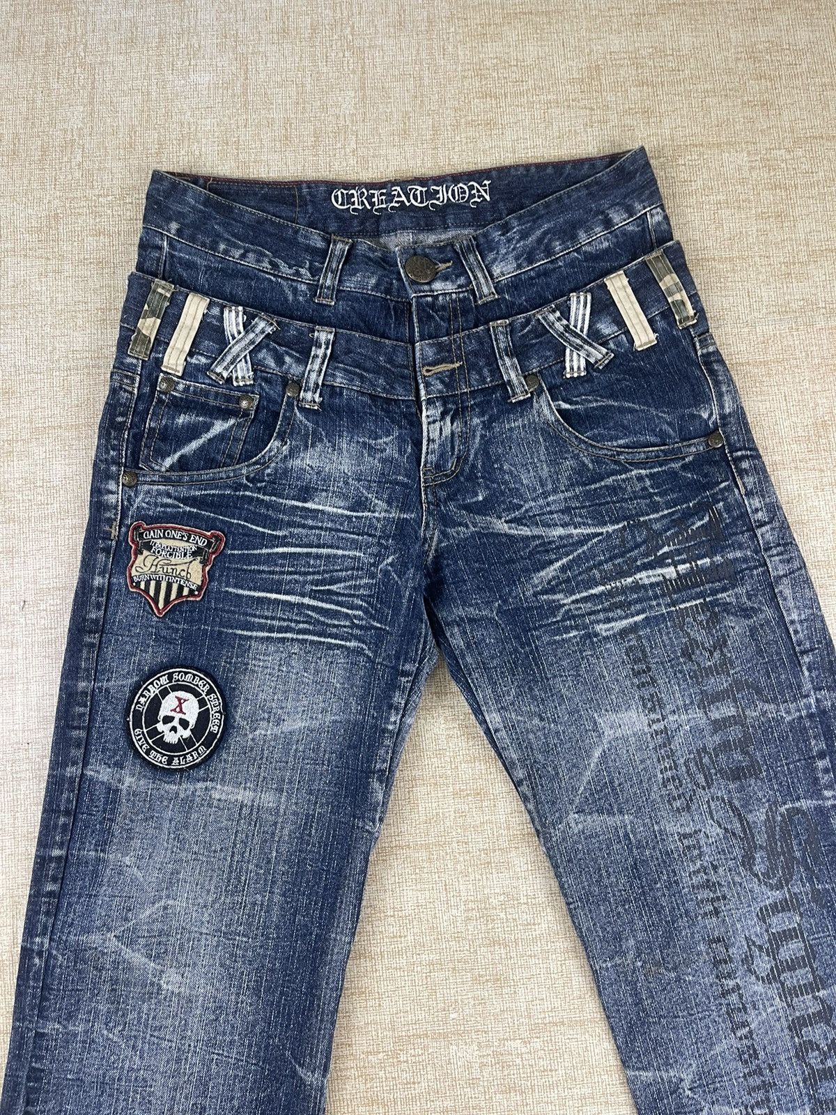 Hysteric Glamour Vintage Hysteric Glamour Creation Double Waist Denim Pants Size US 32 / EU 48 - 8 Thumbnail
