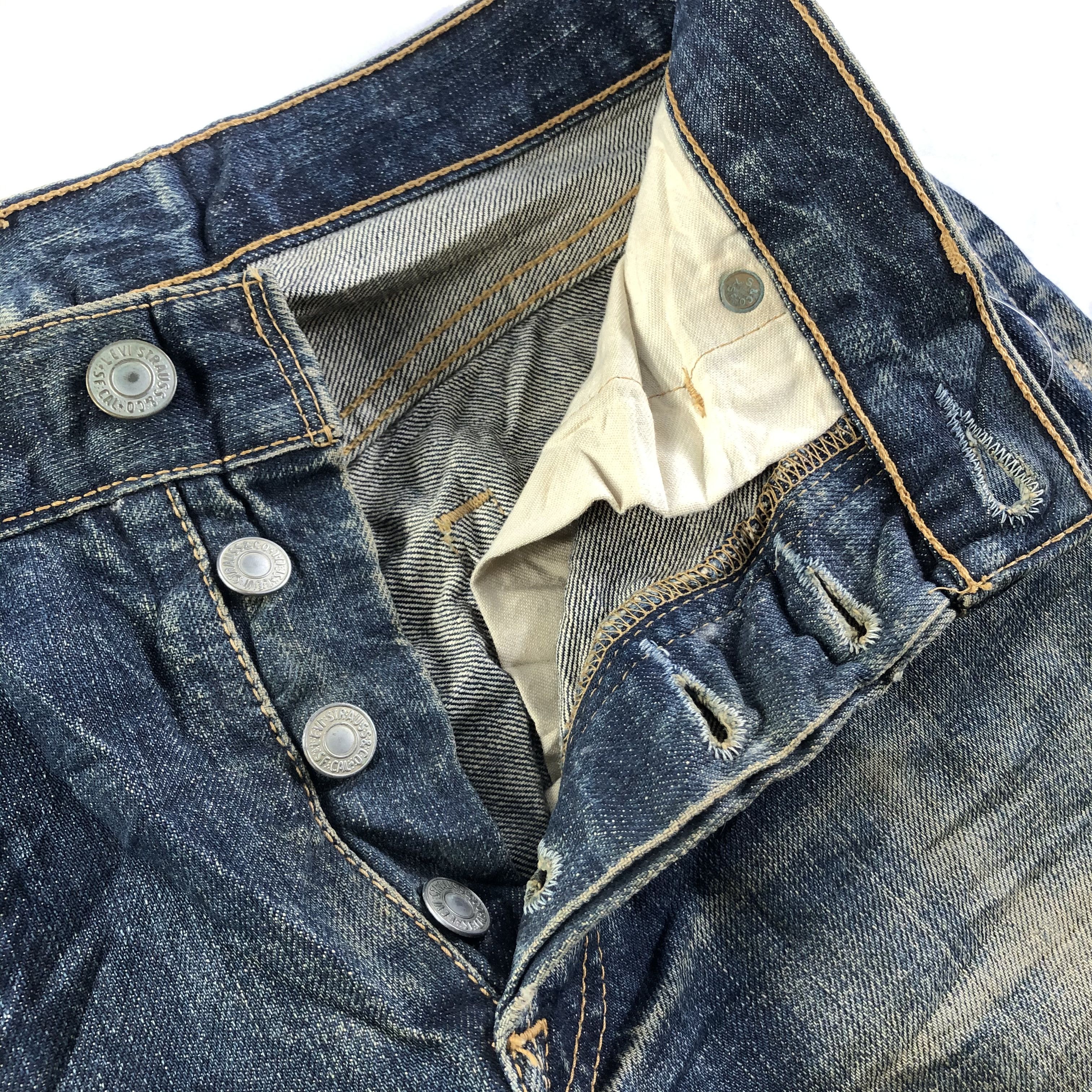 Levi's Vintage Levis 501 Jeans-J4076 Size US 29 - 9 Thumbnail