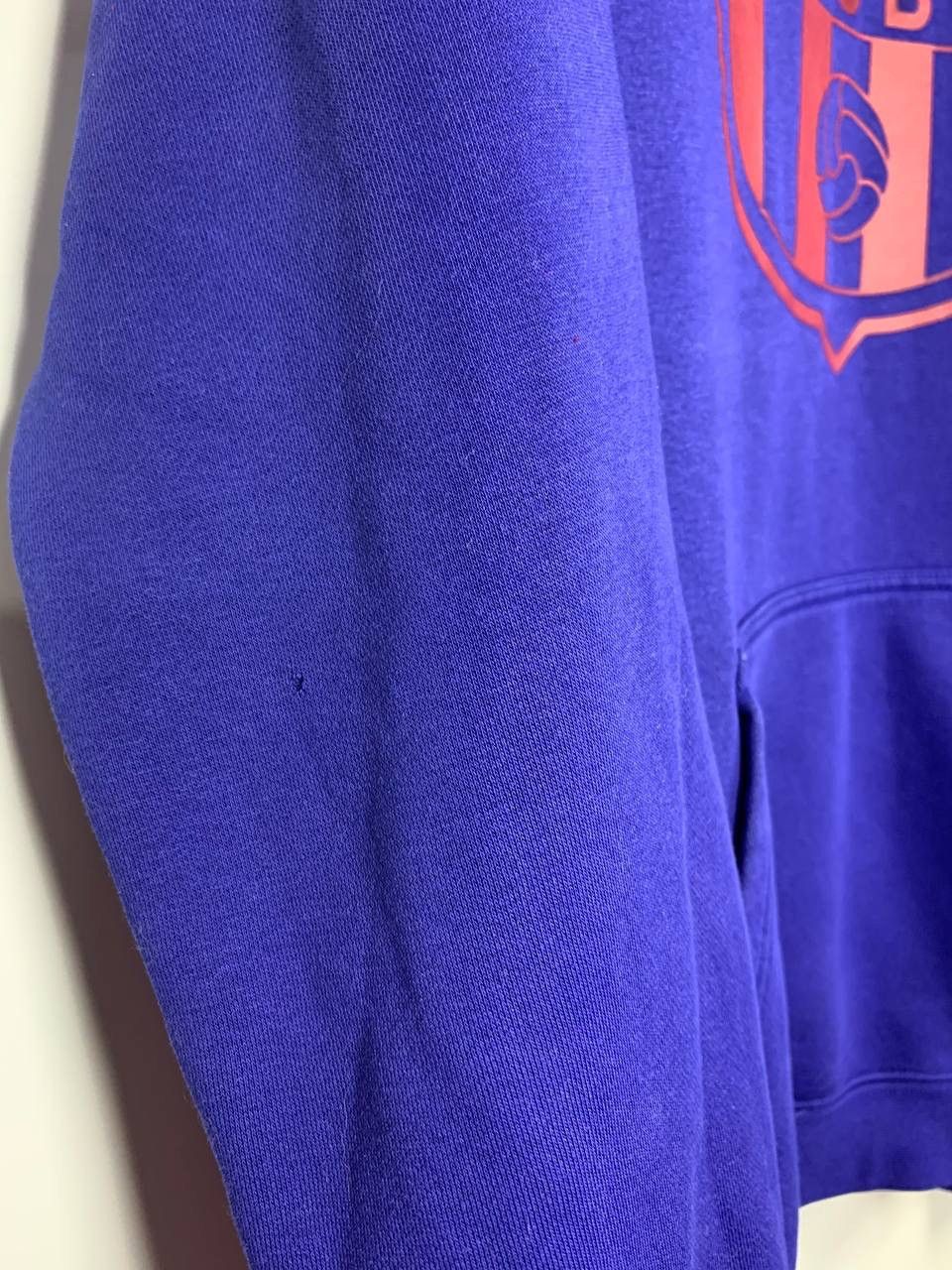 Nike FC Barcelona Nike Hoodie Purple Size L Football Soccer Size US L / EU 52-54 / 3 - 10 Thumbnail