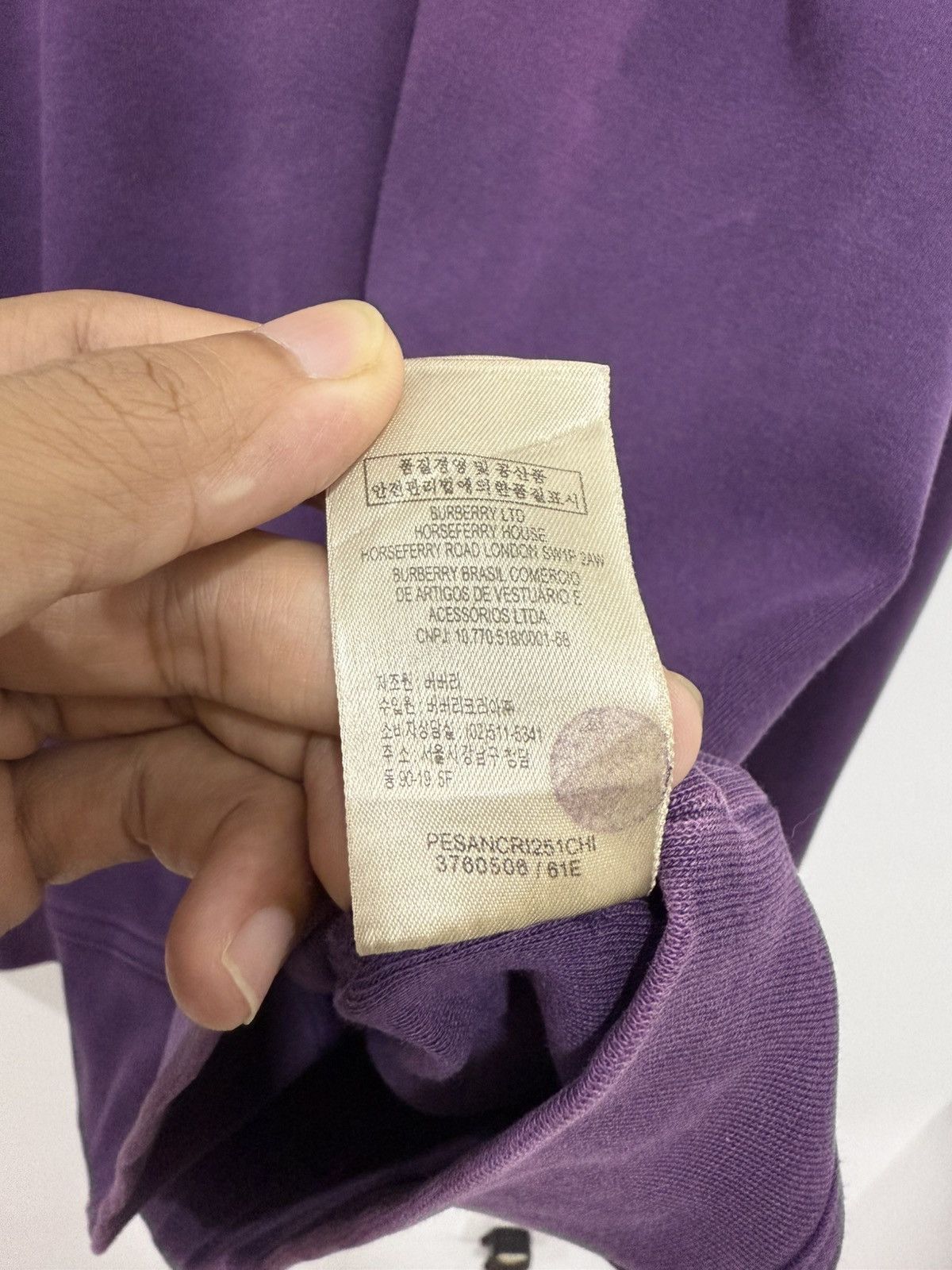 Burberry Classic Burberry Brit Half Zipper sweatshirt Size US XL / EU 56 / 4 - 12 Thumbnail