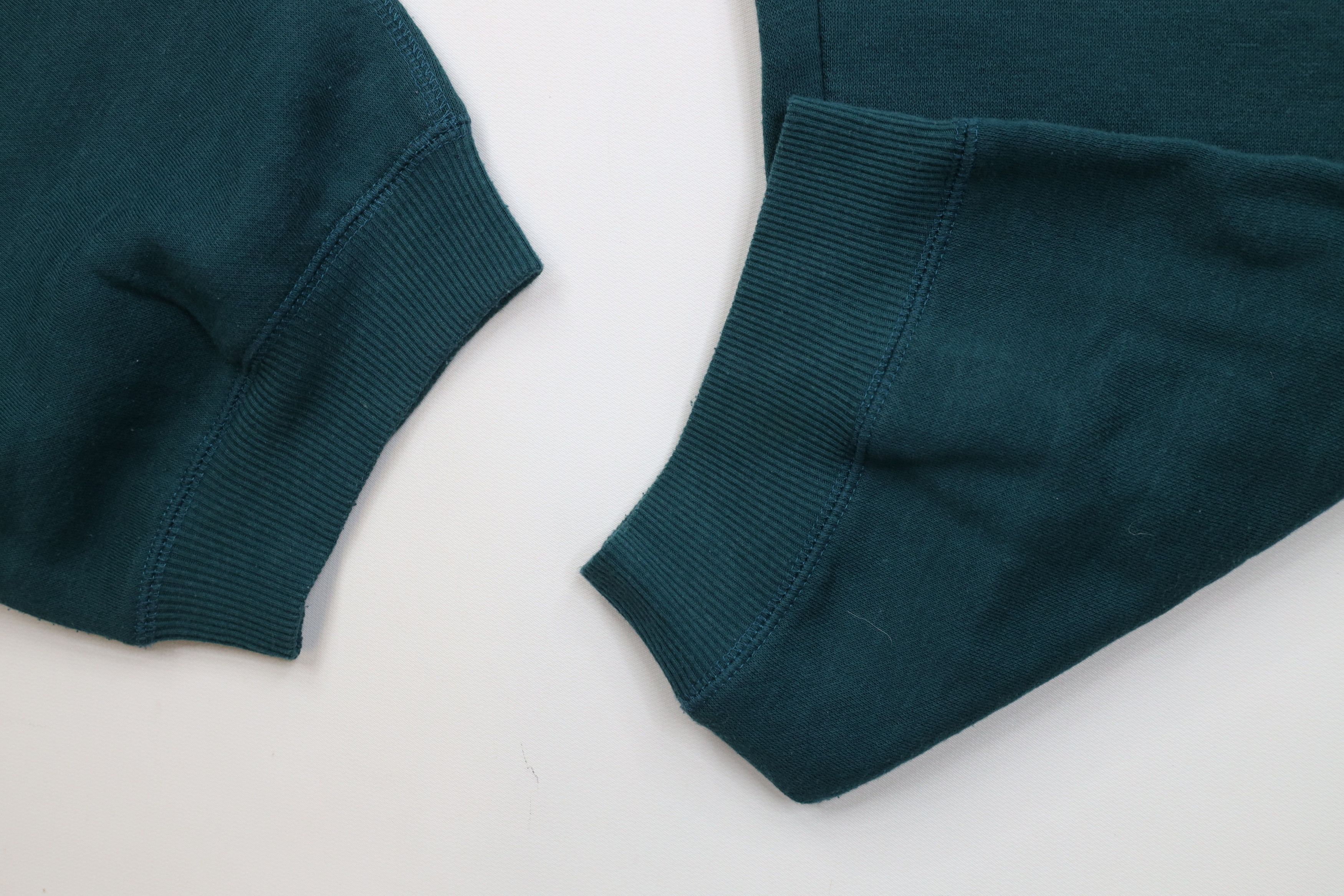 Vintage Vintage 90s Streetwear Blank Cuffed Sweatpants Joggers Green Size 36" / US 14 / IT 50 - 7 Thumbnail