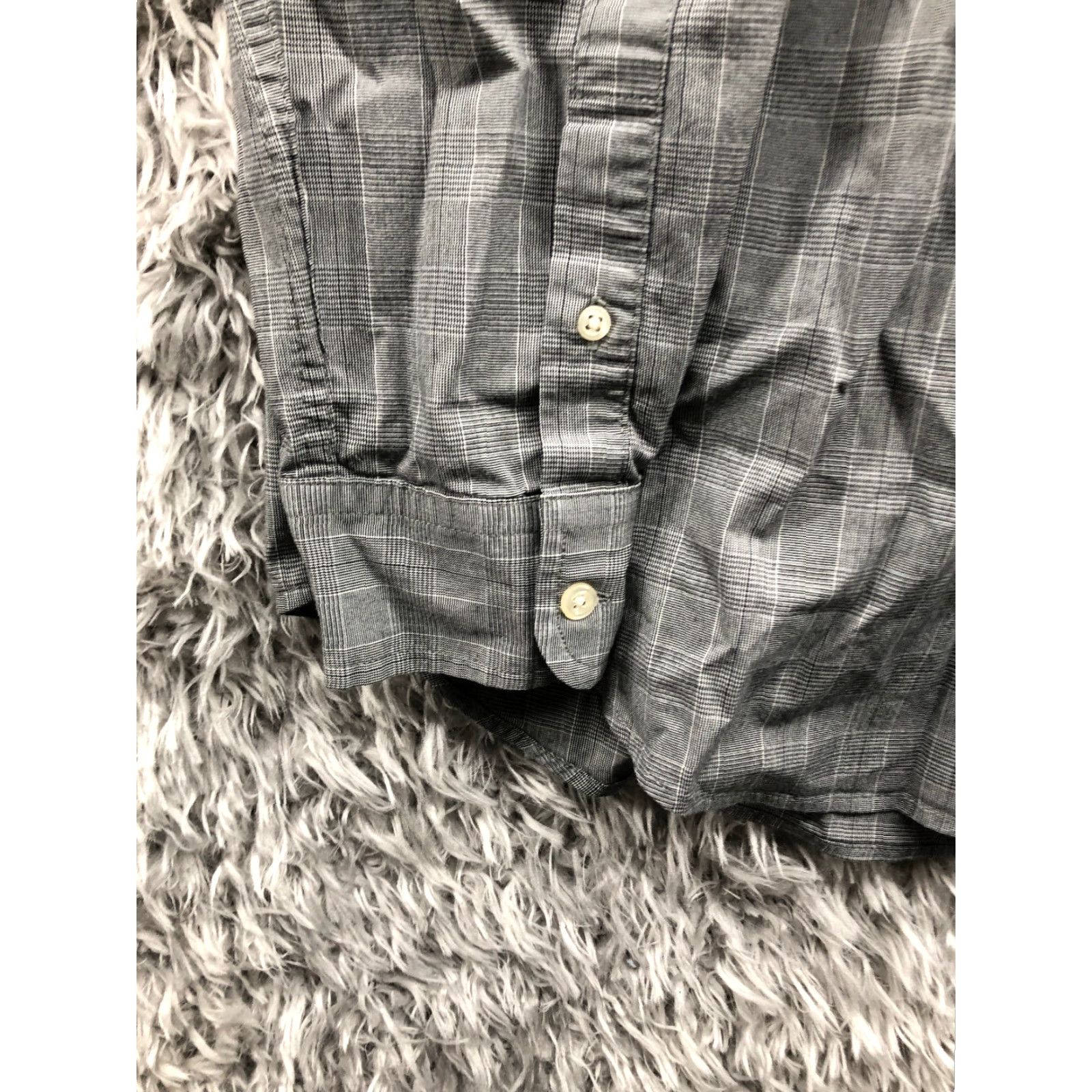 Chaps Chaps Shirt L Mens Gray Plaid Long Sleeve Button-Down Collar Shirt Size US L / EU 52-54 / 3 - 2 Thumbnail