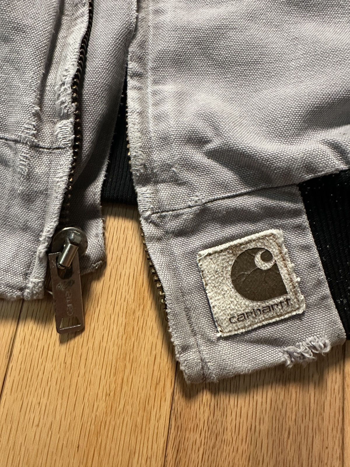 Carhartt Carhartt Aztec Grail Jacket J77CMT Grey 1999 XL Distressed Size US XL / EU 56 / 4 - 12 Thumbnail