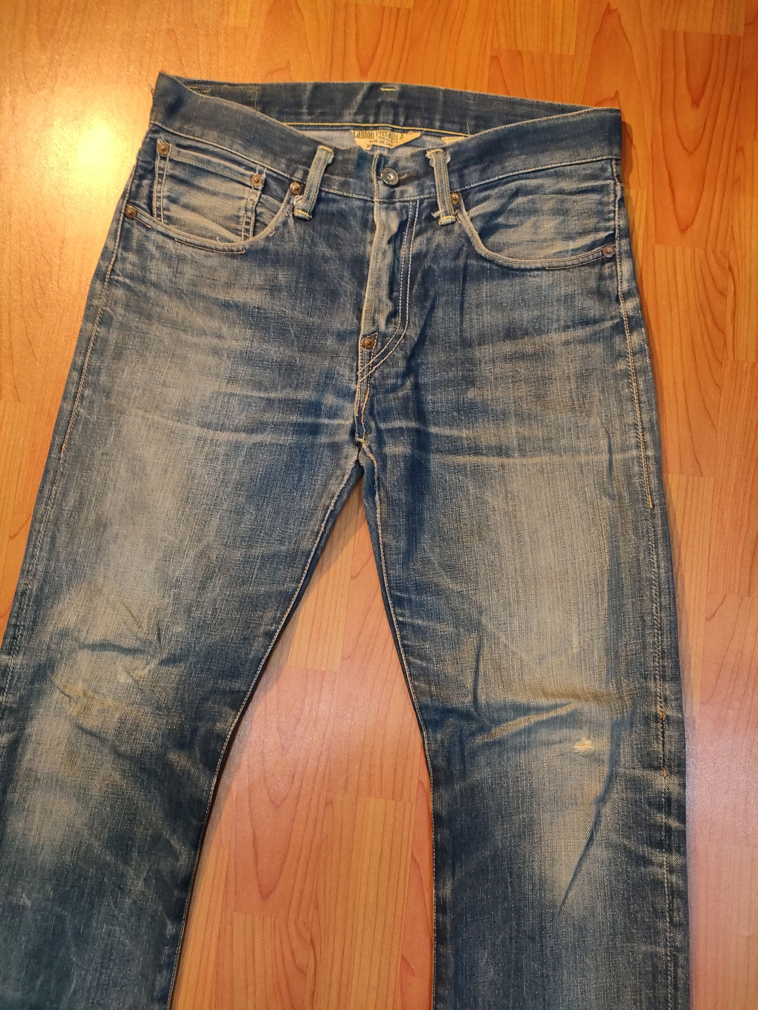 Japanese Brand Canton Lot 1101 Japan Jeans Size US 32 / EU 48 - 9 Thumbnail