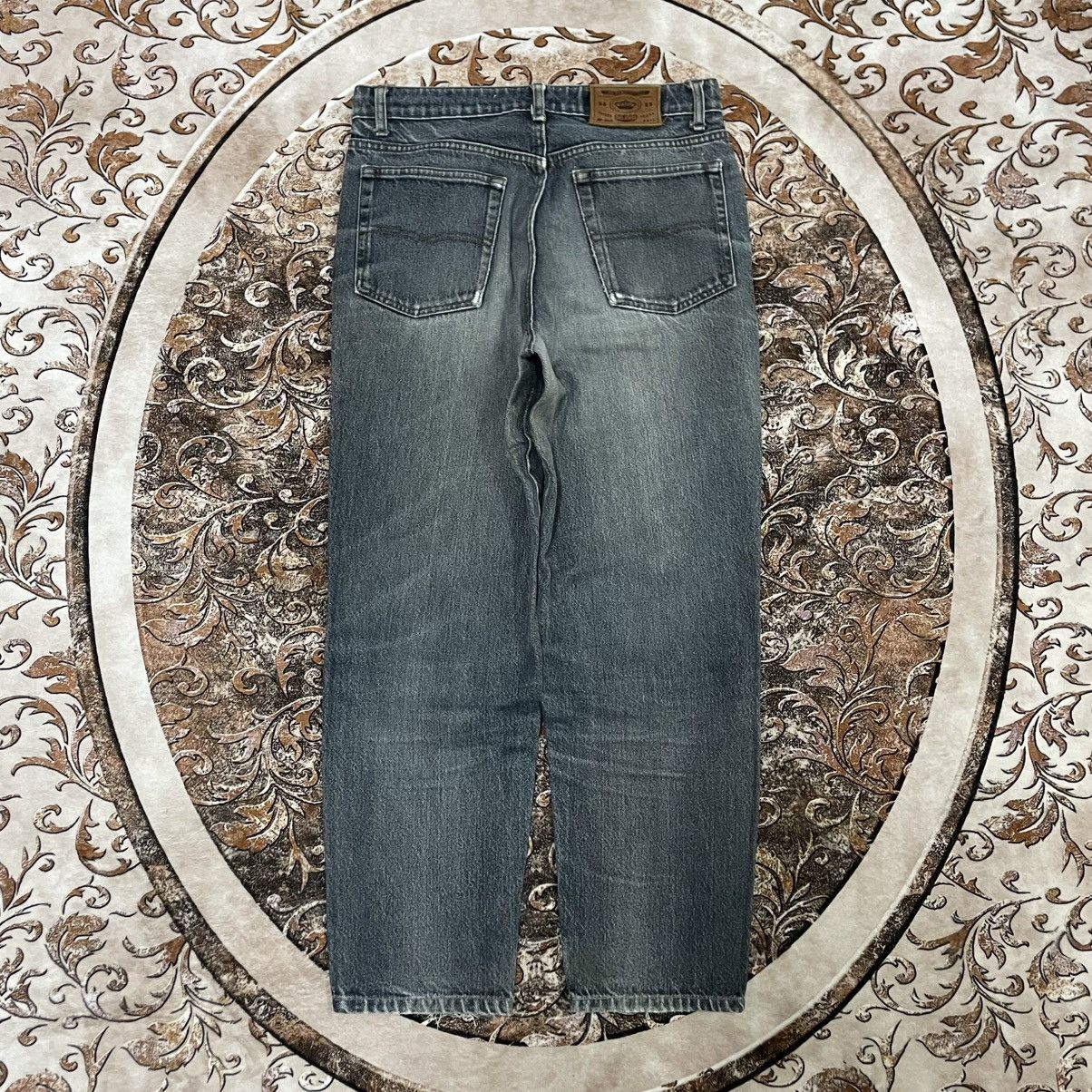 Big John 🔥Vintage 80s Big John Stoned Washed Ripped Distress Jeans Size US 31 - 4 Thumbnail