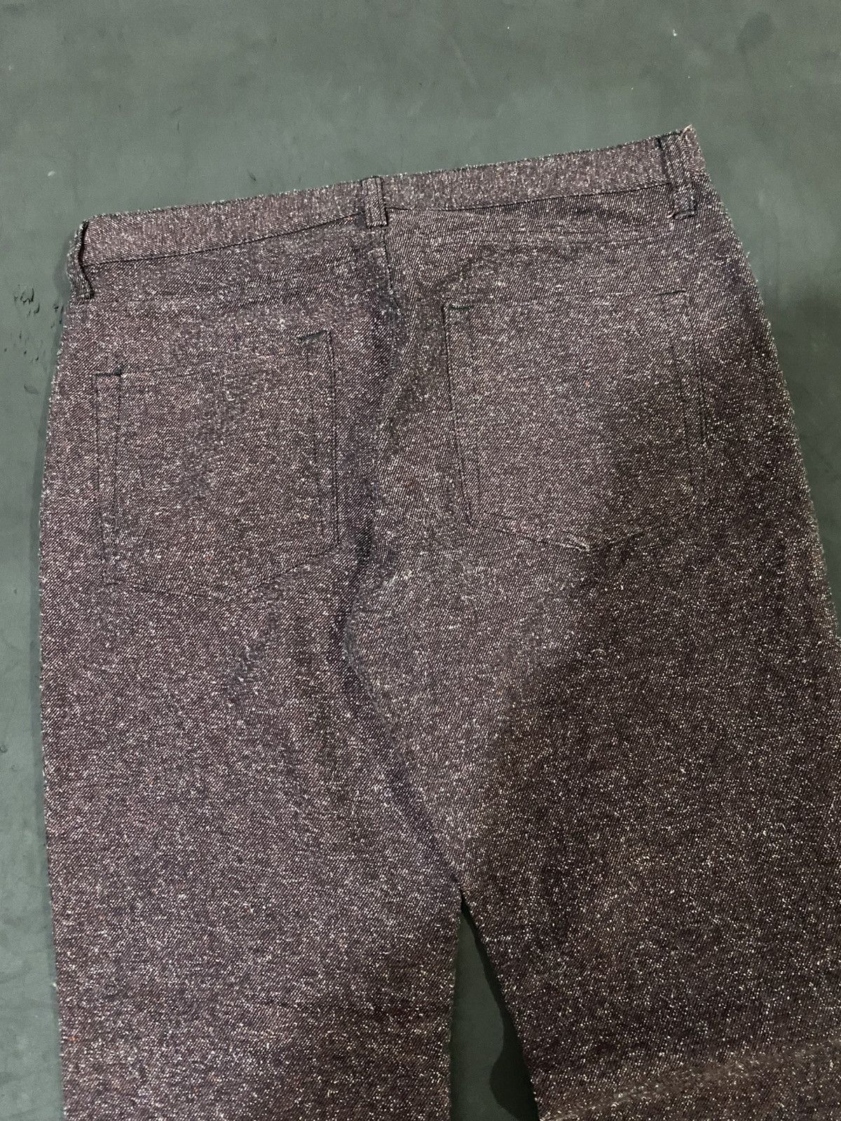 Issey Miyake × Japanese Brand × gomme Maroon Japanese Pants Issey Miyake Size US 33 - 4 Thumbnail