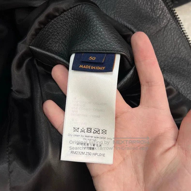 Louis Vuitton louis vuitton monogram leather bomber jacket-dmc. Size US L / EU 52-54 / 3 - 7 Thumbnail