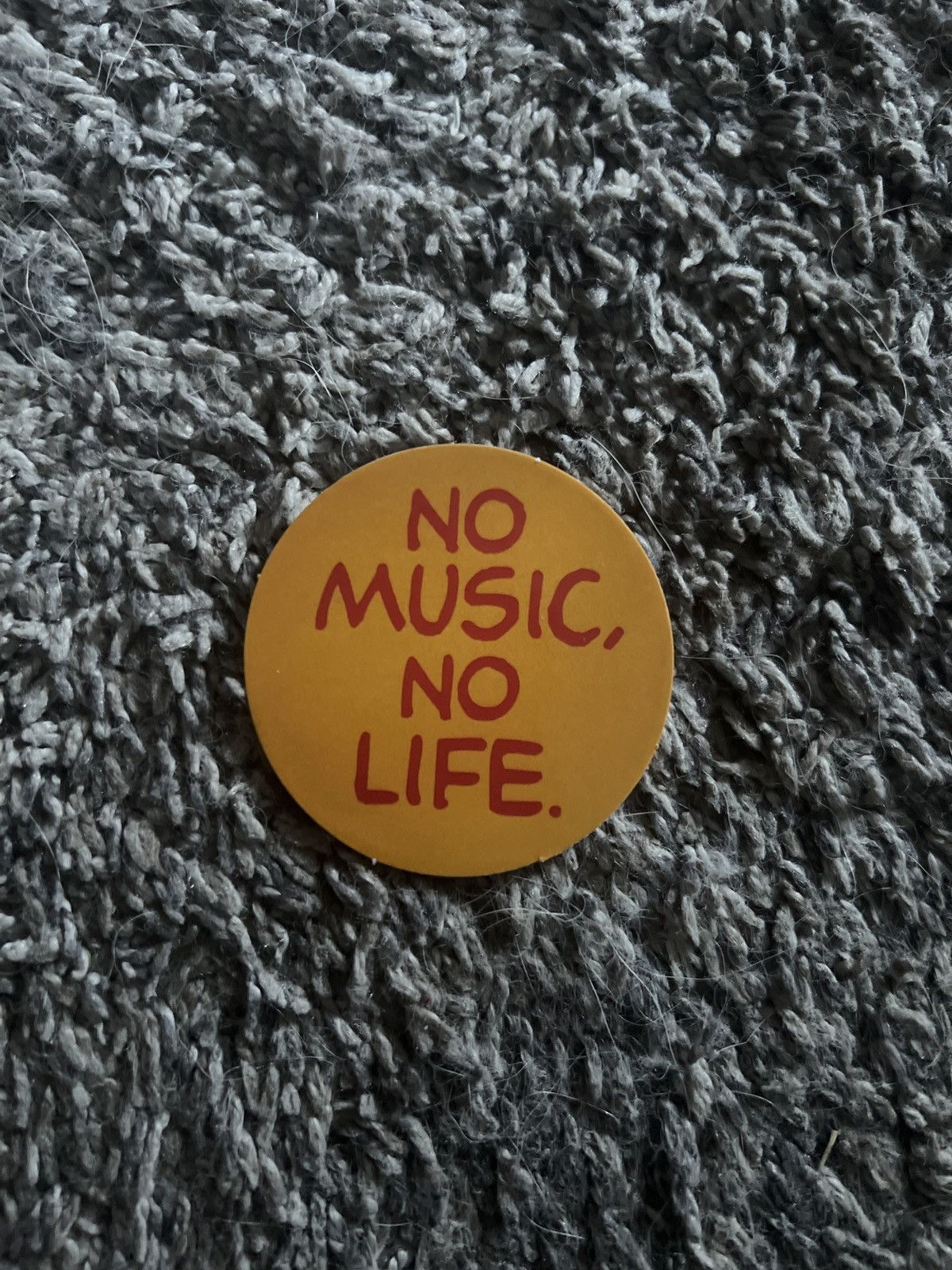 Hypebeast × Vintage No Music, No Life. Sticker Size ONE SIZE - 1 Thumbnail