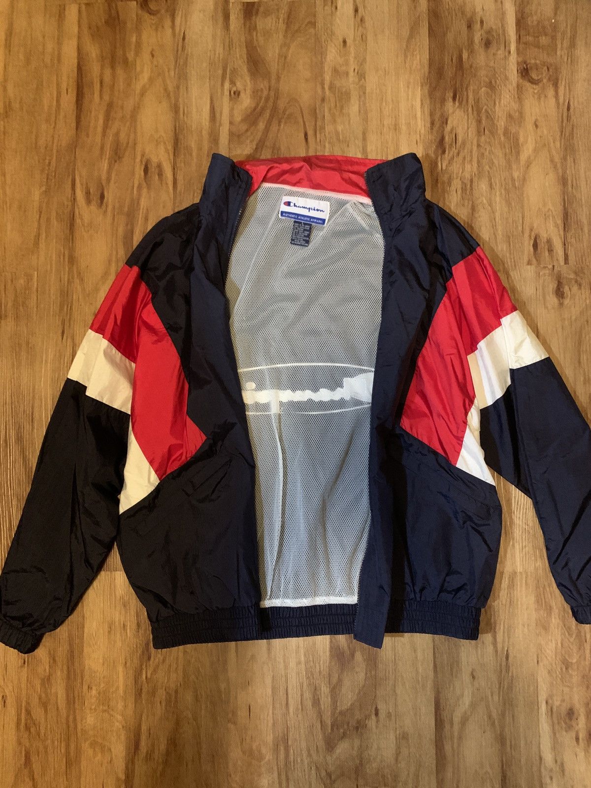 Champion Navy Blue 1996 Atlanta Olympics Champion Jacket Size US L / EU 52-54 / 3 - 2 Thumbnail