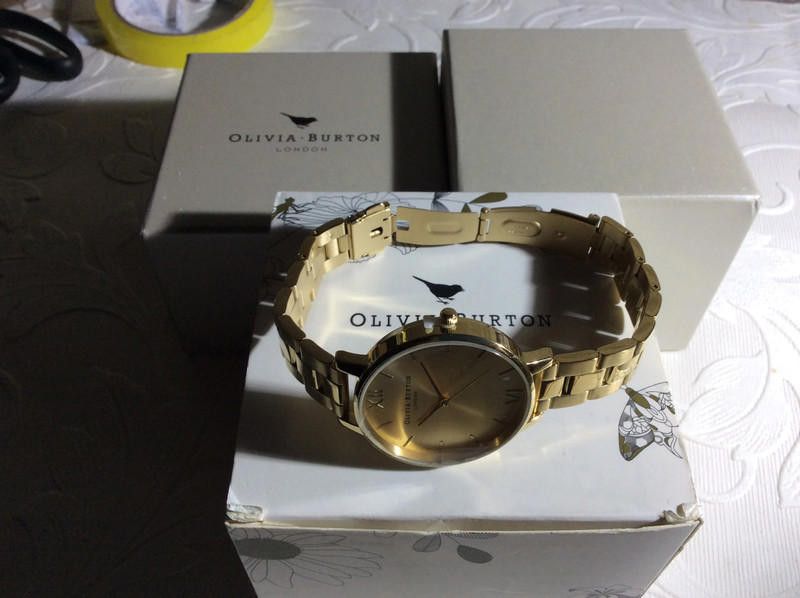 Designer olivia gold stainless steel watch Size ONE SIZE - 6 Thumbnail