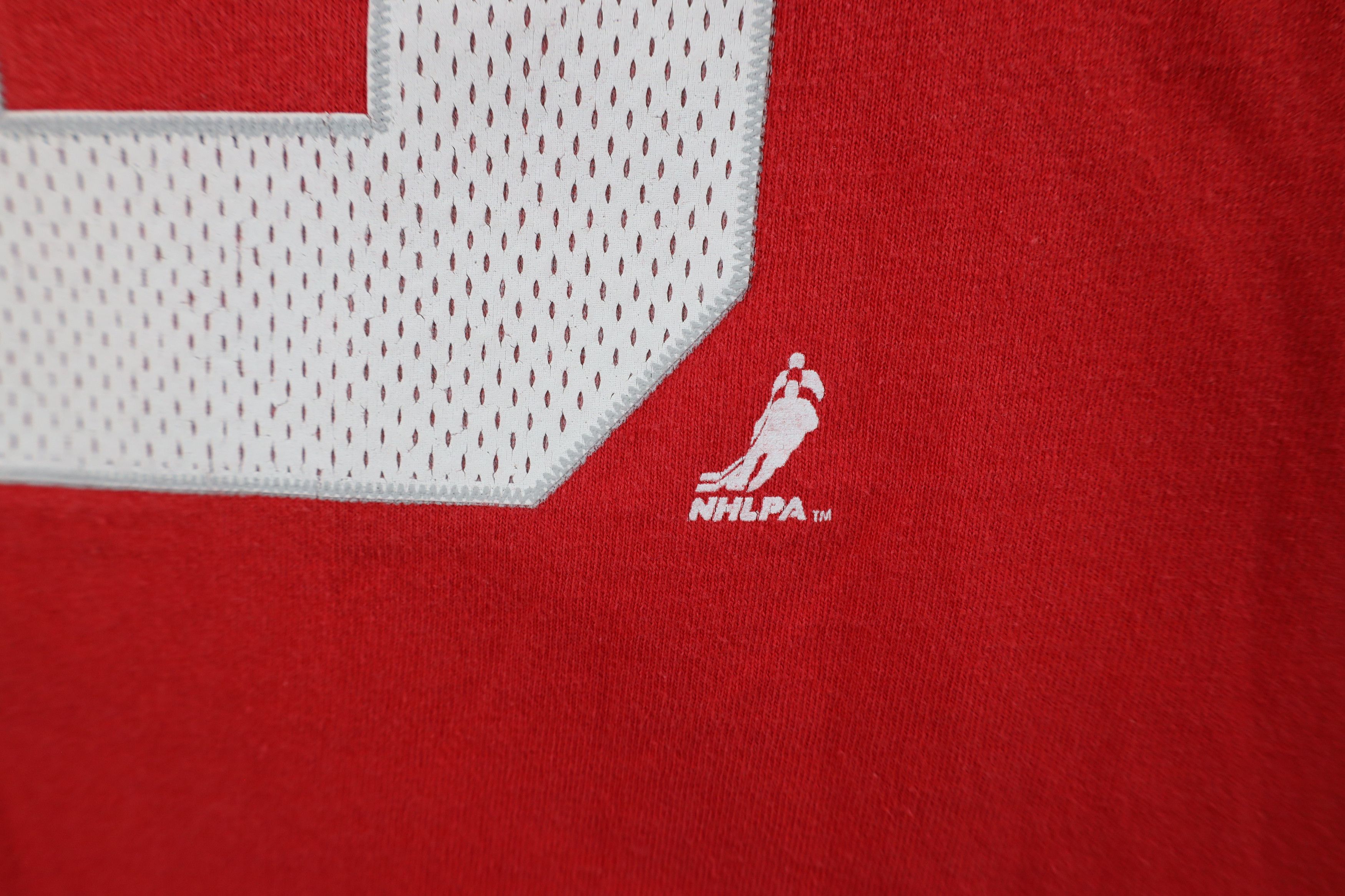 Reebok × Vintage Vintage Reebok Lidstrom Detroit Red Wings Jersey T-Shirt Size US L / EU 52-54 / 3 - 9 Thumbnail