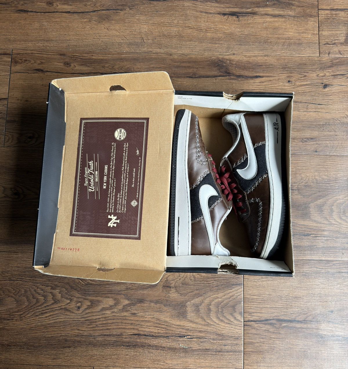 Nike Nike Air Force 1 NY Cubans 2006 Size US 10 / EU 43 - 5 Thumbnail
