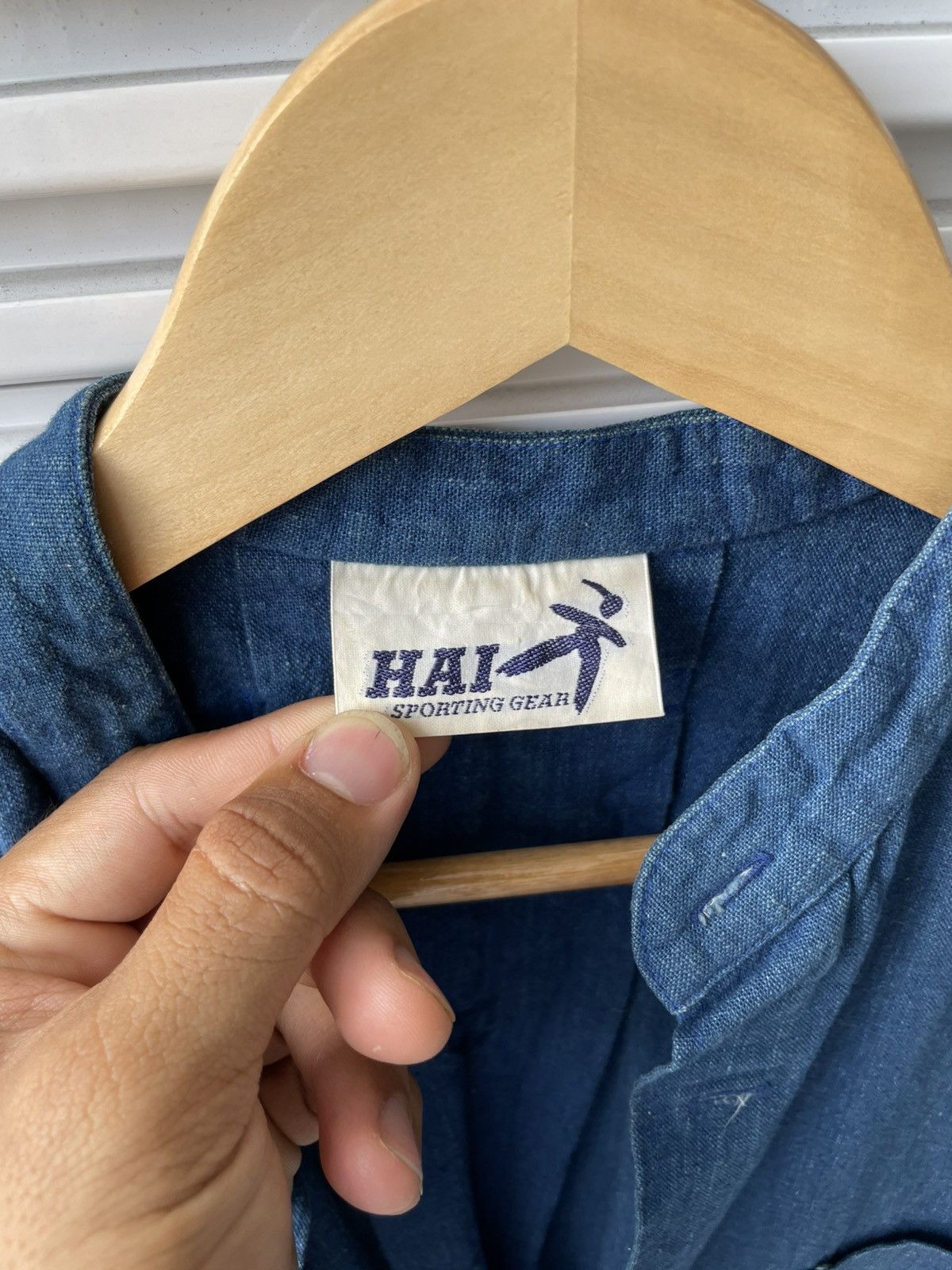 Hai Sporting Gear × Japanese Brand Hai Sporting Gear Flexible Oversized Shirts Size US XL / EU 56 / 4 - 3 Thumbnail