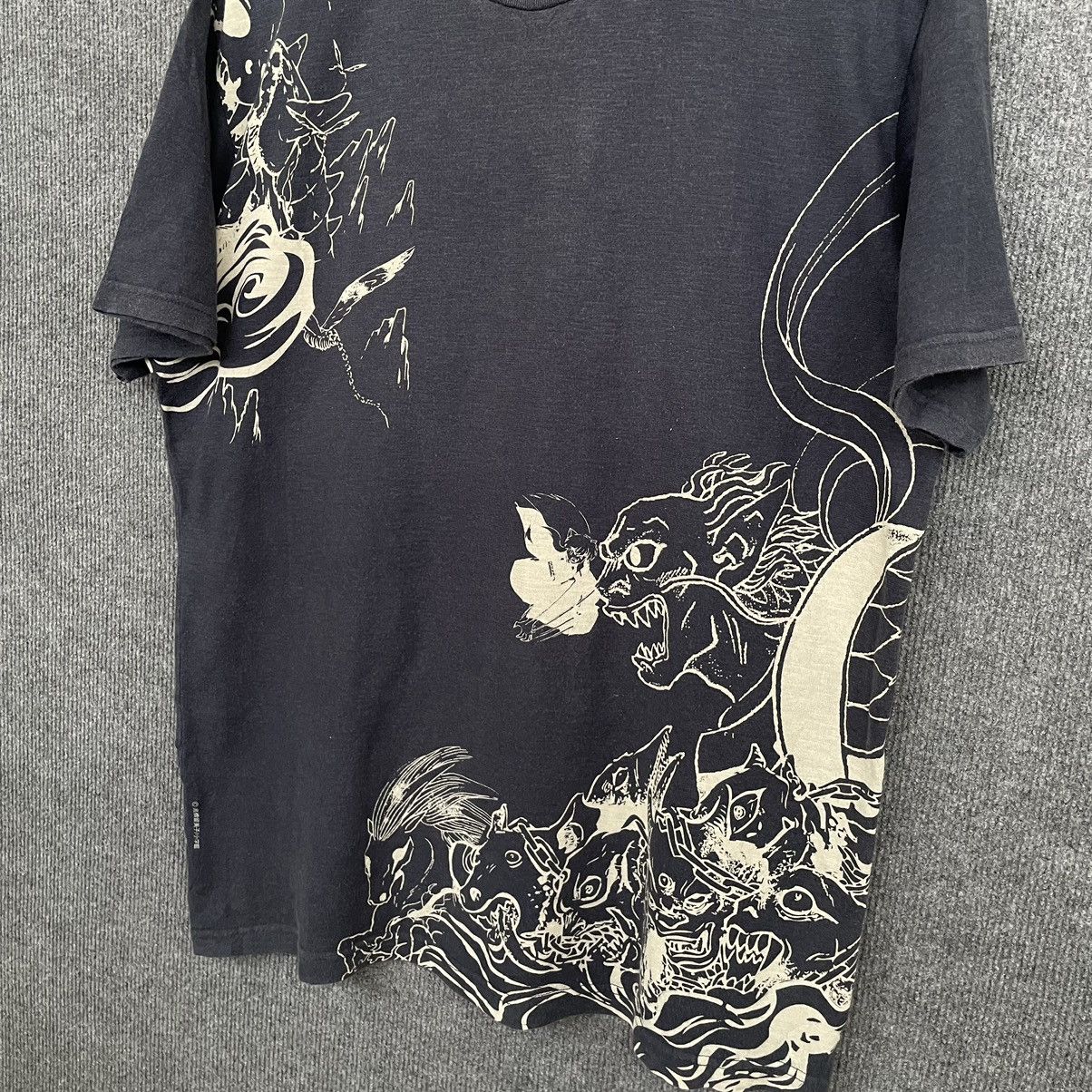 Anime × Japanese Brand × Uniqlo Vintage Inuyasha Devil Anime T Shirt x Uniqlo Size US L / EU 52-54 / 3 - 2 Thumbnail