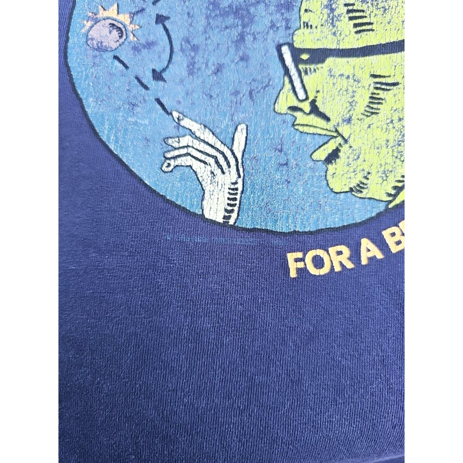 Vintage VINTAGE 90s Mens XL Distressed Phish For A Better Tomorrow Band T-Shirt Blue USA Size US XL / EU 56 / 4 - 7 Thumbnail