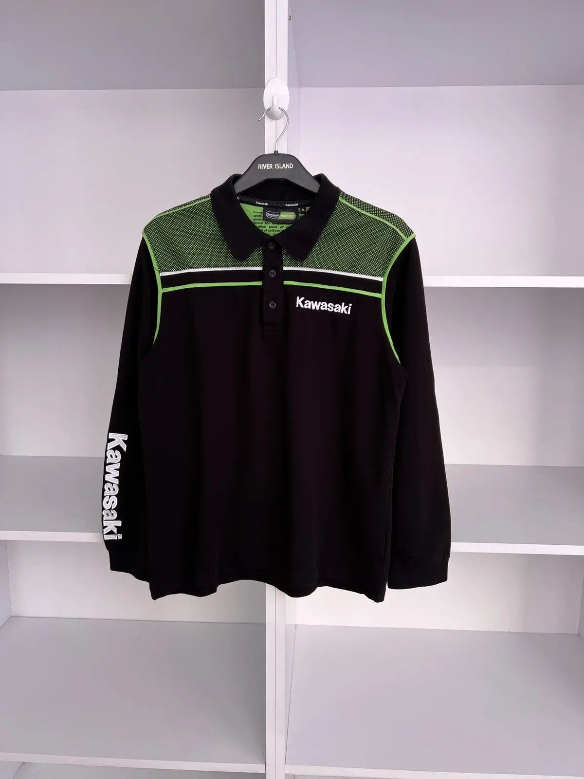 Vintage Vintage Kawasaki Racing Team Long Sleeve T-Shirt Size US L / EU 52-54 / 3 - 2 Thumbnail