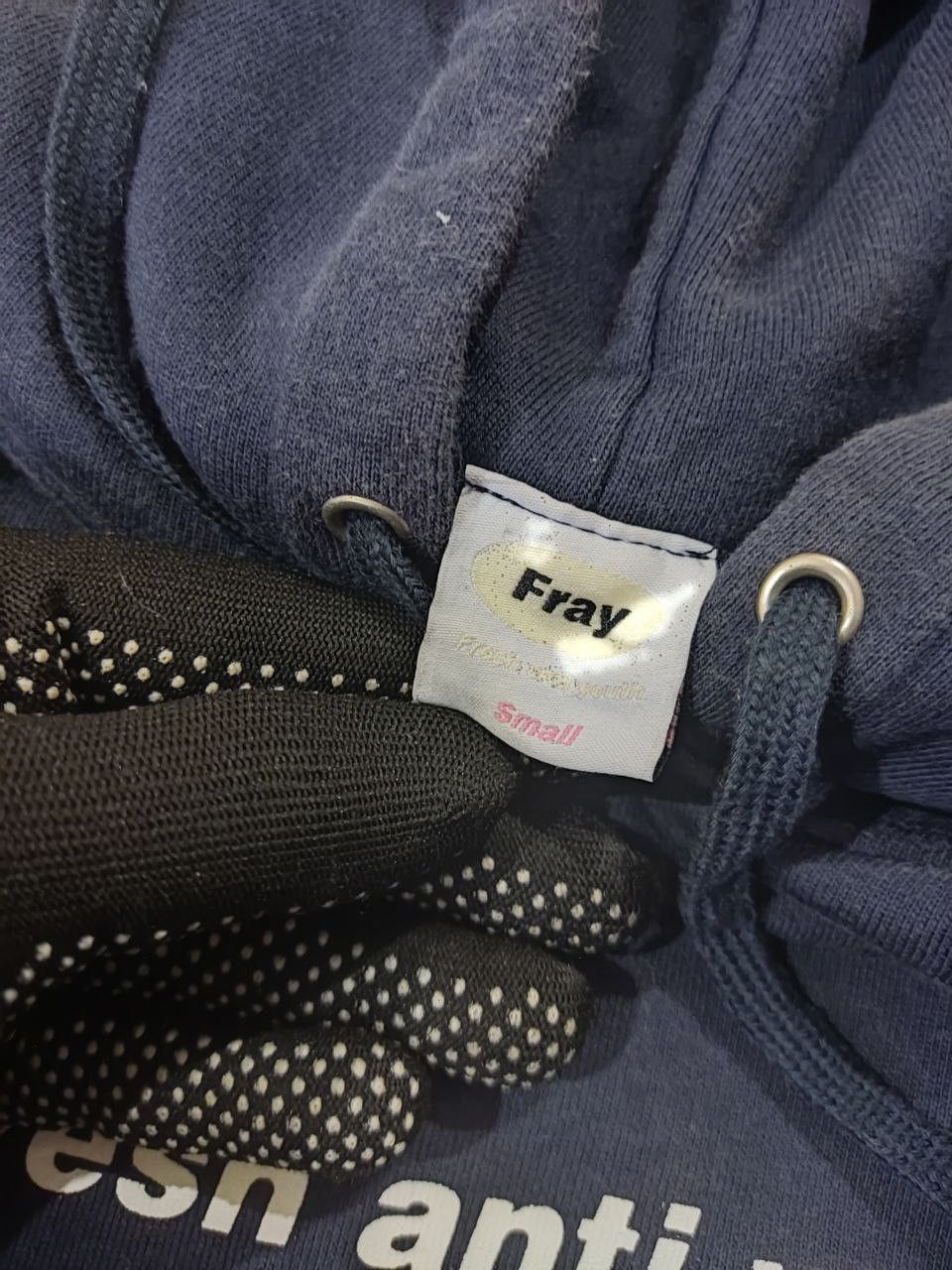 FRESH ANTI YOUTH 'Please Pray For Me' Sidetape Hoodie