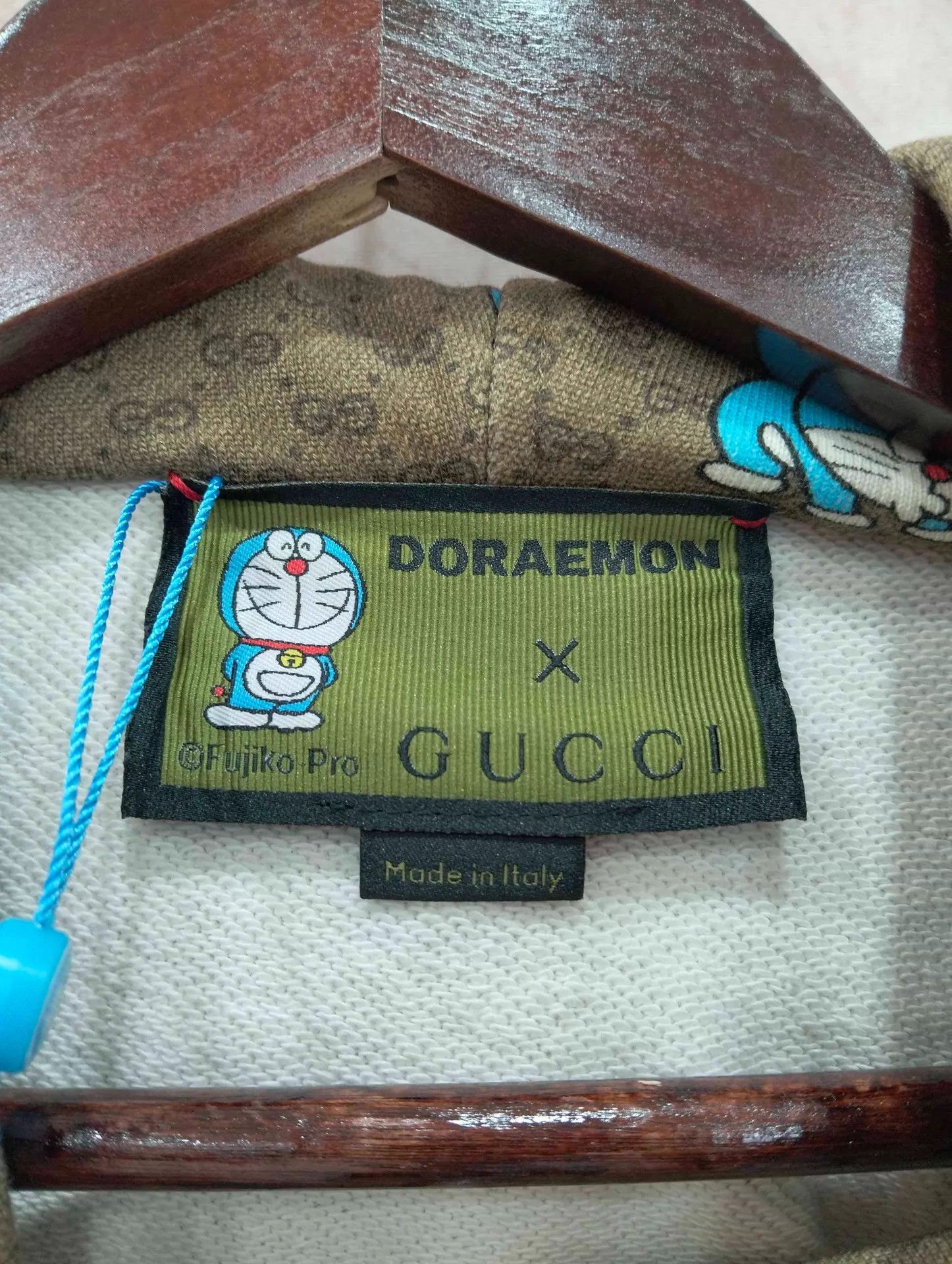 Gucci GUCCI x Doraemon Allover Print Hooded Long Sleeve Dress L Size L / US 10 / IT 46 - 4 Thumbnail