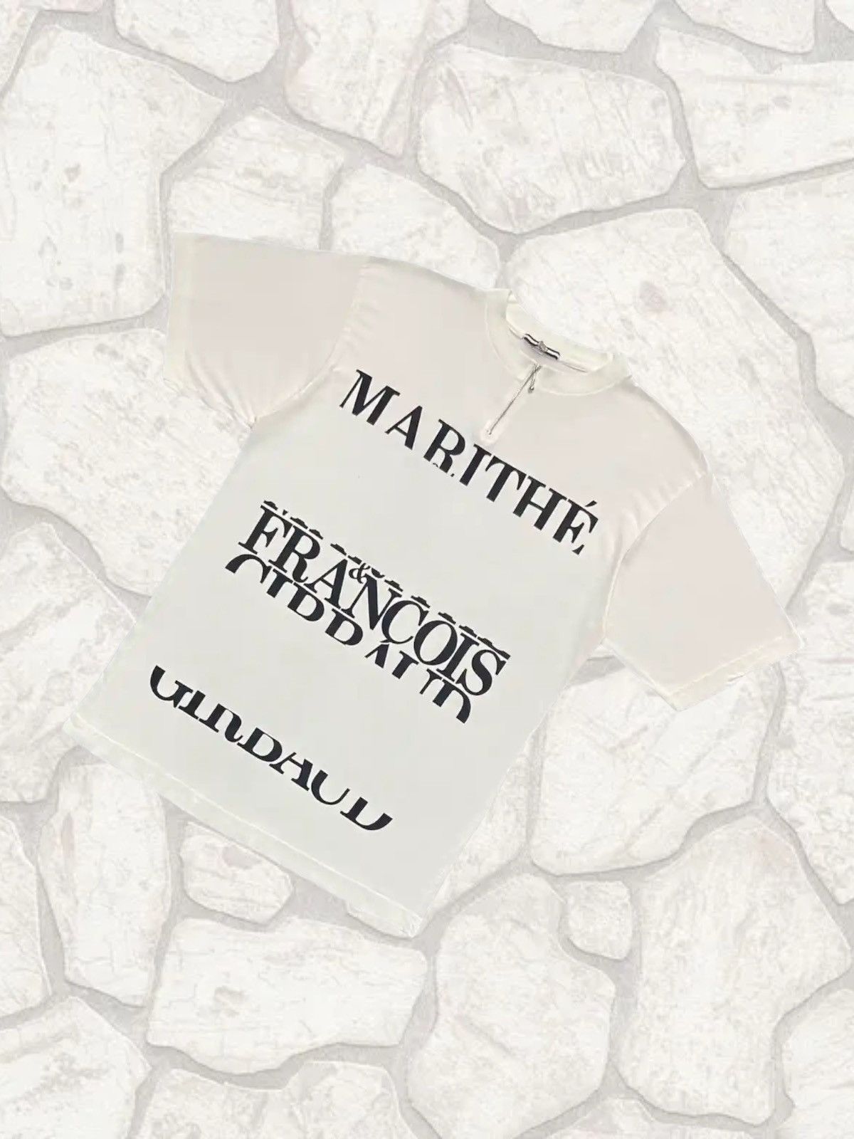 Marithe + Francois Girbaud × Vintage Vintage Marithe Francois Gibraud Zip Up Neck Tshirt Size US M / EU 48-50 / 2 - 3 Thumbnail