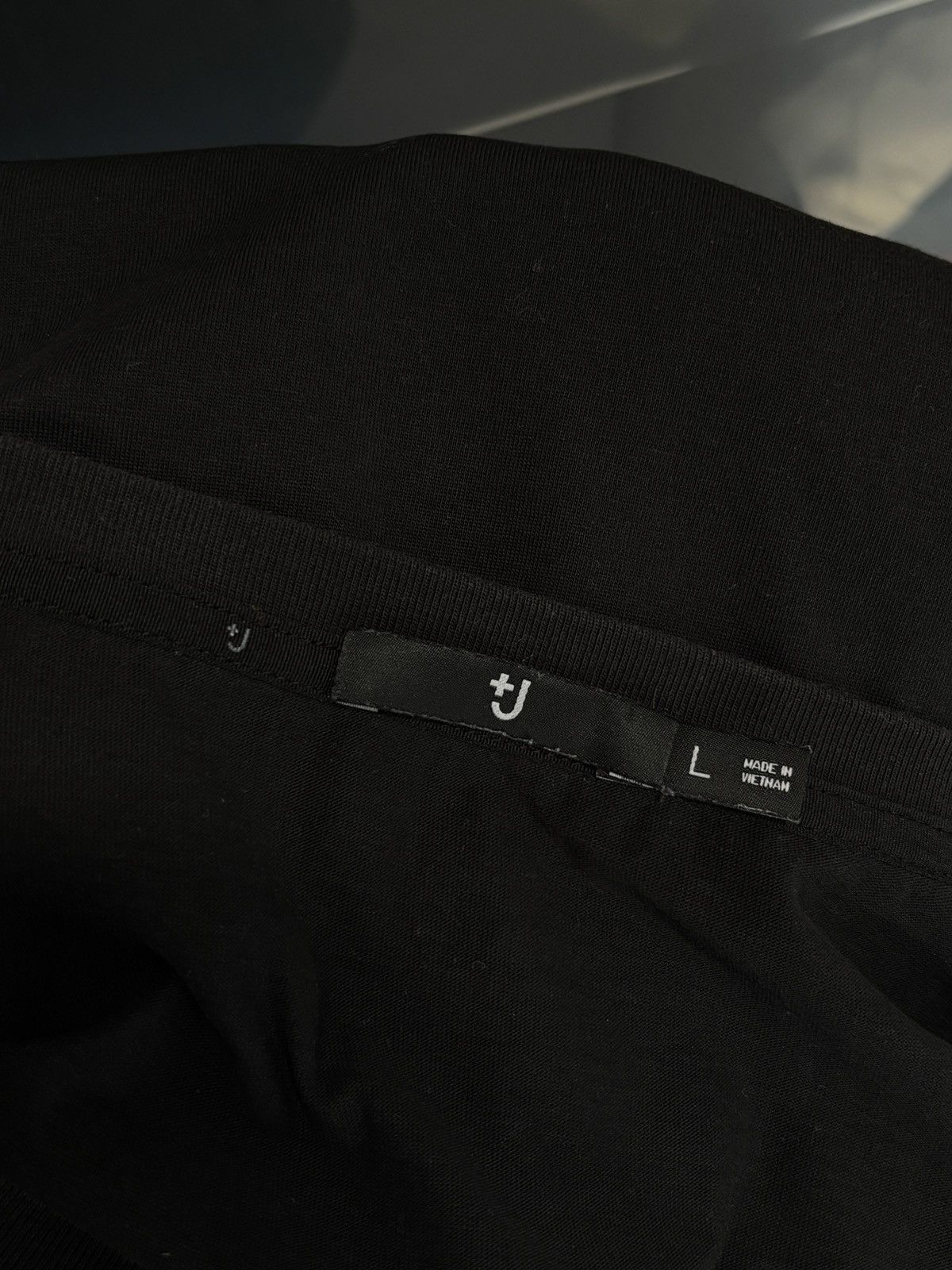 Jil Sander × Uniqlo +J Uniqlo x Jil Sander Plain Oversized Black T-Shirt Size US L / EU 52-54 / 3 - 6 Thumbnail