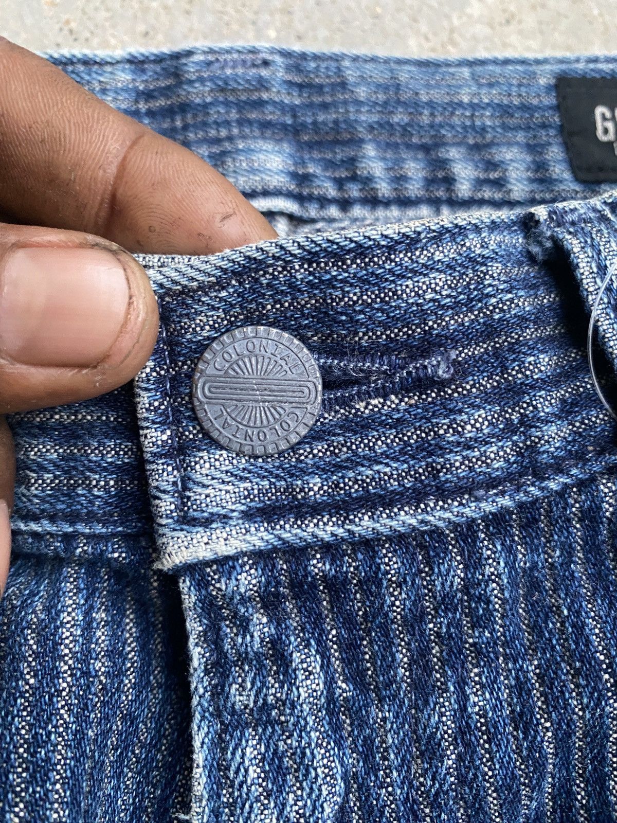 Japanese Brand GL heart hikory denim Size US 30 / EU 46 - 7 Thumbnail