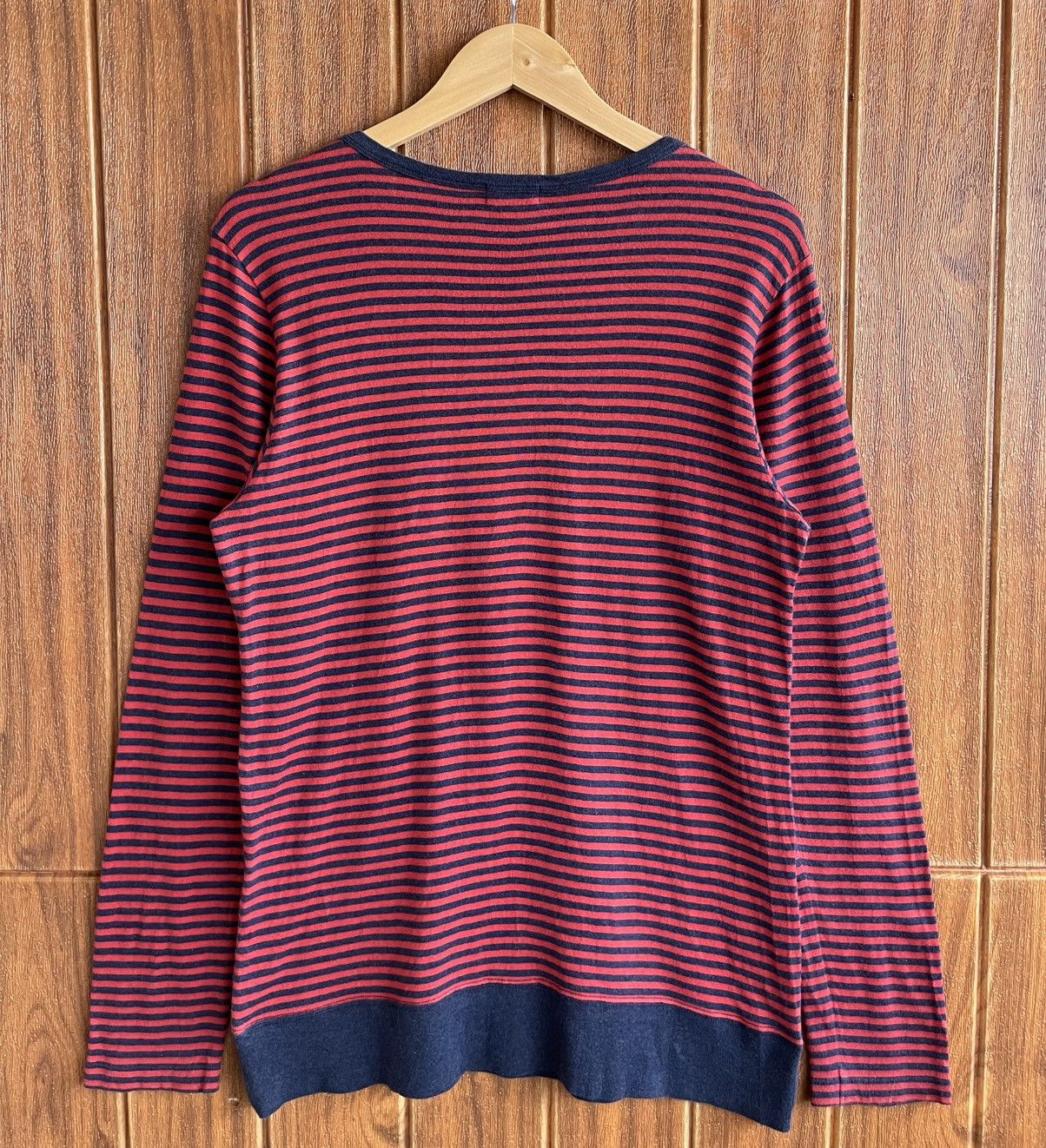 Kiko Kostadinov GCS24🔥MACKINTOSH PHILOSOPHY🔥Striped Sweatshirt Longsleeve Size US M / EU 48-50 / 2 - 3 Thumbnail