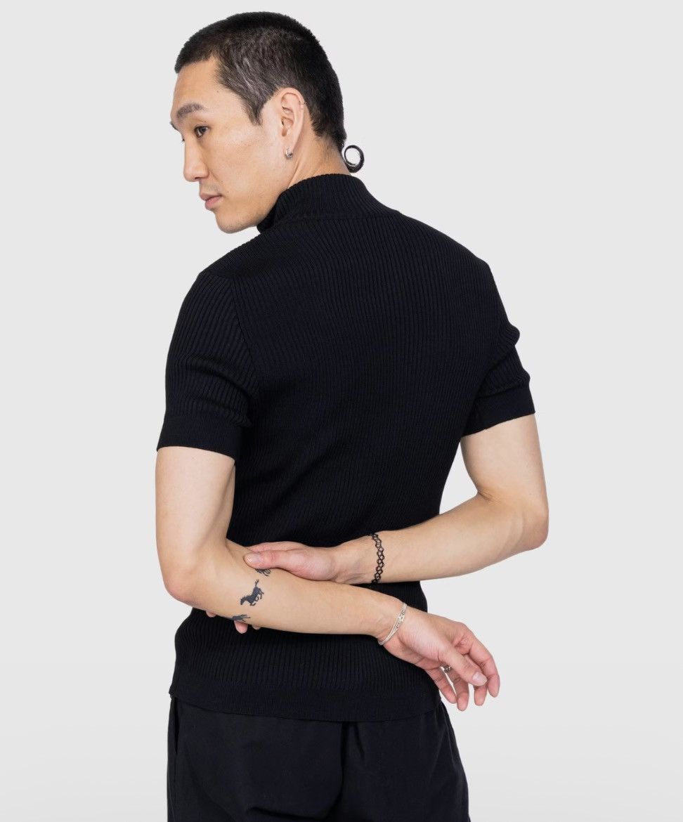 WINNIE Winnie New York quarter zip wool top black Size US M / EU 48-50 / 2 - 2 Thumbnail