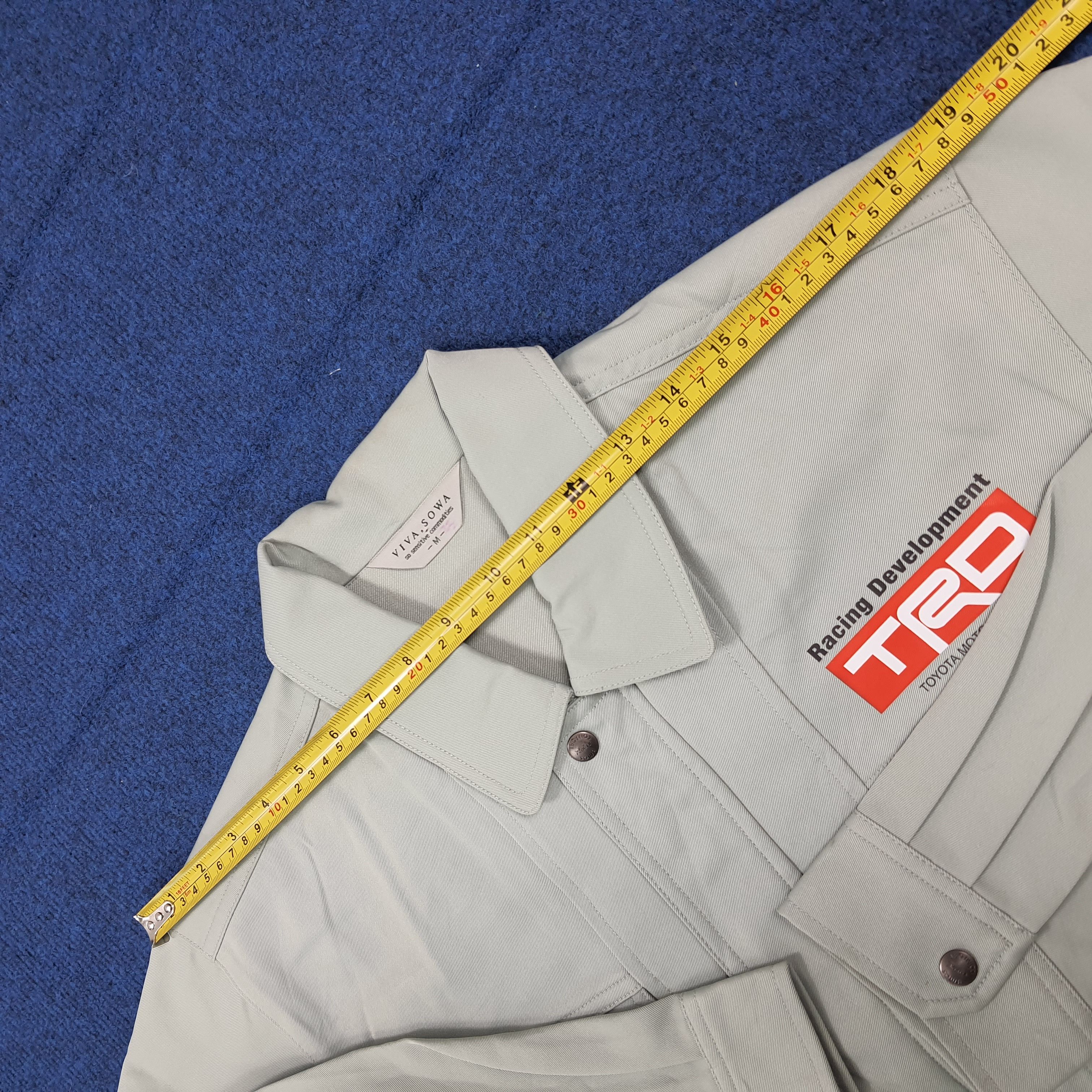 Japanese Brand Vintage TRD Toyota Motor Sports Custom Logo Jacket C289N1 Size US M / EU 48-50 / 2 - 10 Thumbnail
