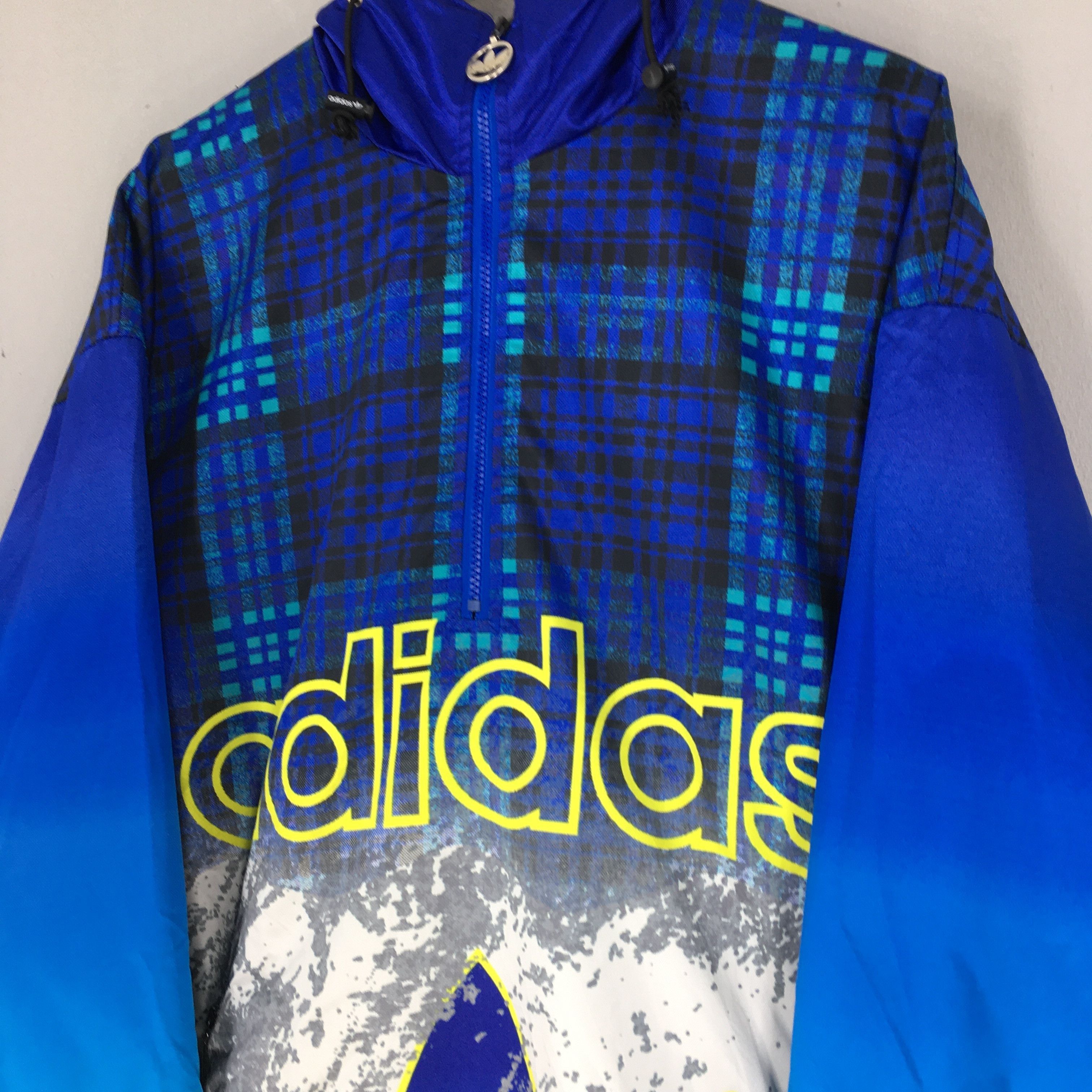 Adidas Vintage Adidas Trefoil Hoodie Jacket Windbreaker Large Size US L / EU 52-54 / 3 - 4 Thumbnail