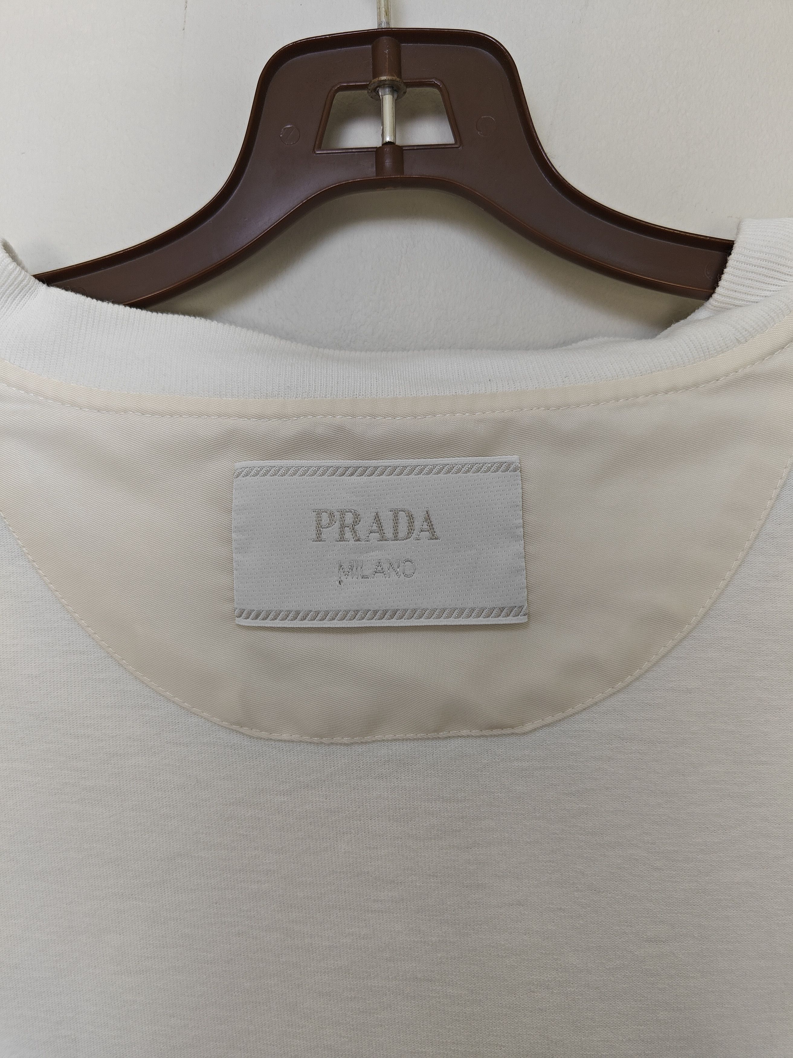 Prada Jersey and Re-Nylon T-Shirt Size US L / EU 52-54 / 3 - 8 Thumbnail