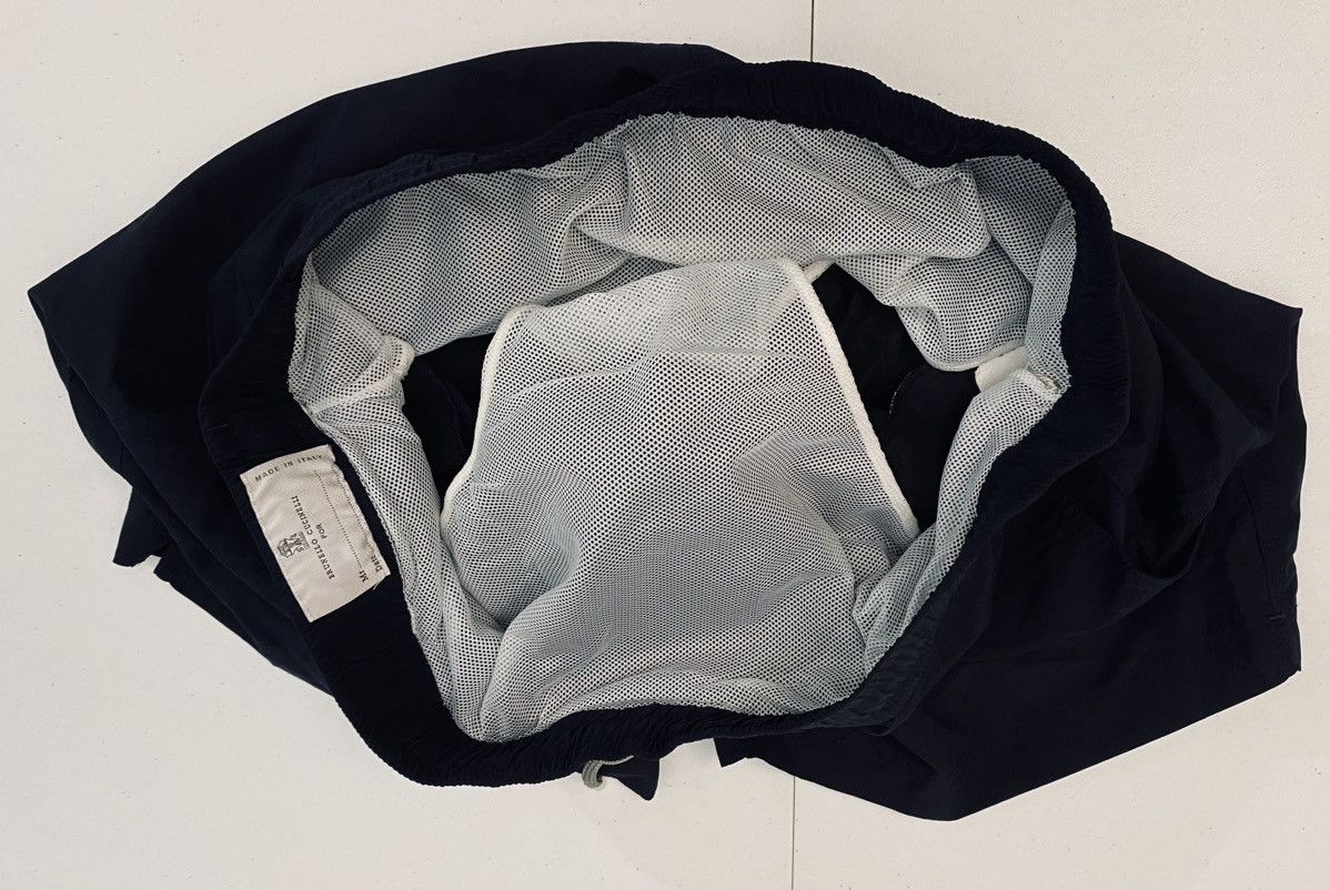 Brunello Cucinelli Brunello Cucinelli 🇮🇹 Dark Blue Resort Swim Shorts XL NWT Size US 38 / EU 54 - 9 Thumbnail