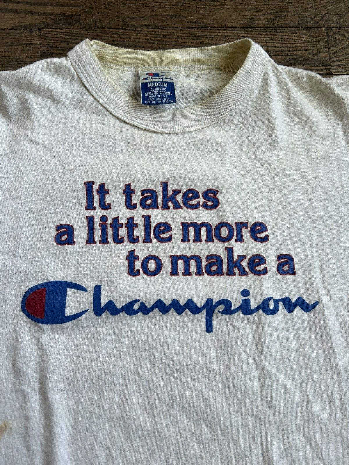Vintage 1995 Vintage Champion Tee RARE Size US S / EU 44-46 / 1 - 2 Thumbnail