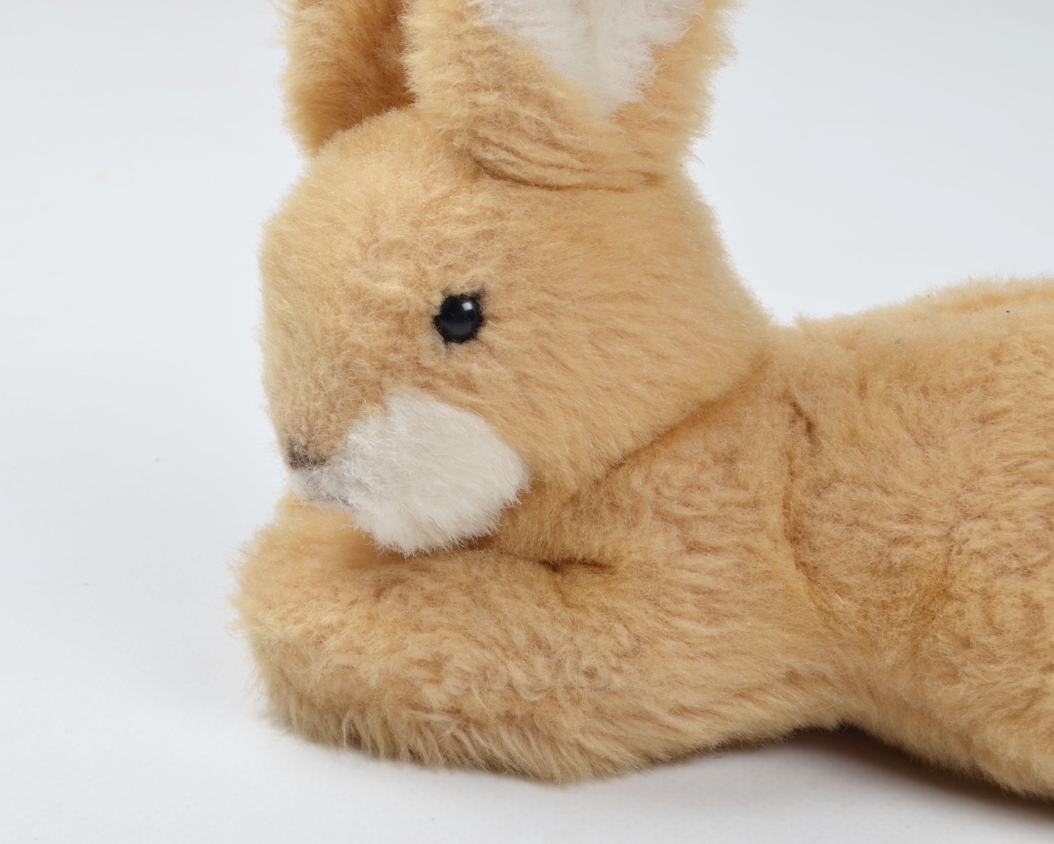 Designer × Vintage Vintage Steiff Cute Baby Bunny Rabbit Plush Stuffed Toy Size ONE SIZE - 2 Thumbnail
