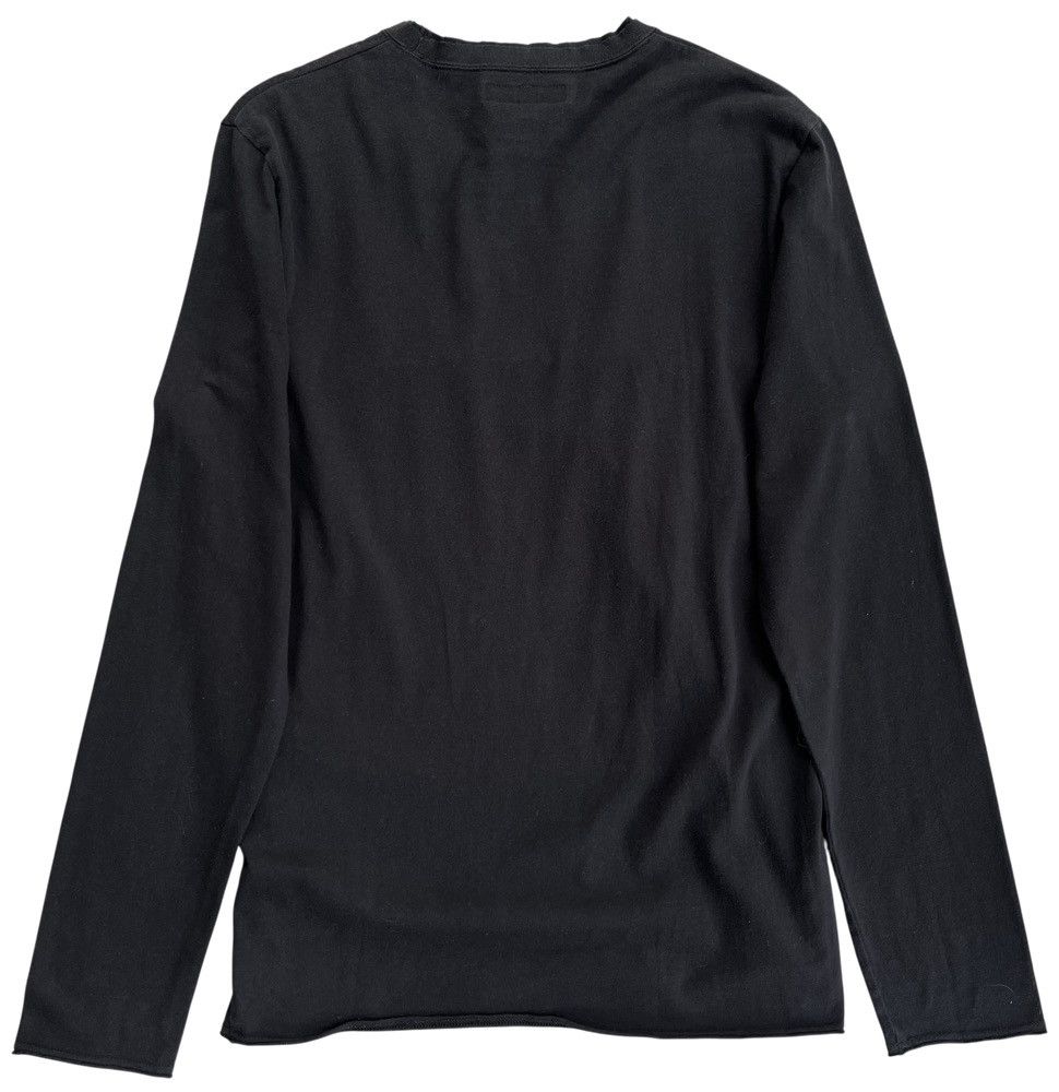 Katharine Hamnett London Skull & Crossbones Raw Edge Longsleeve Size US L / EU 52-54 / 3 - 5 Thumbnail