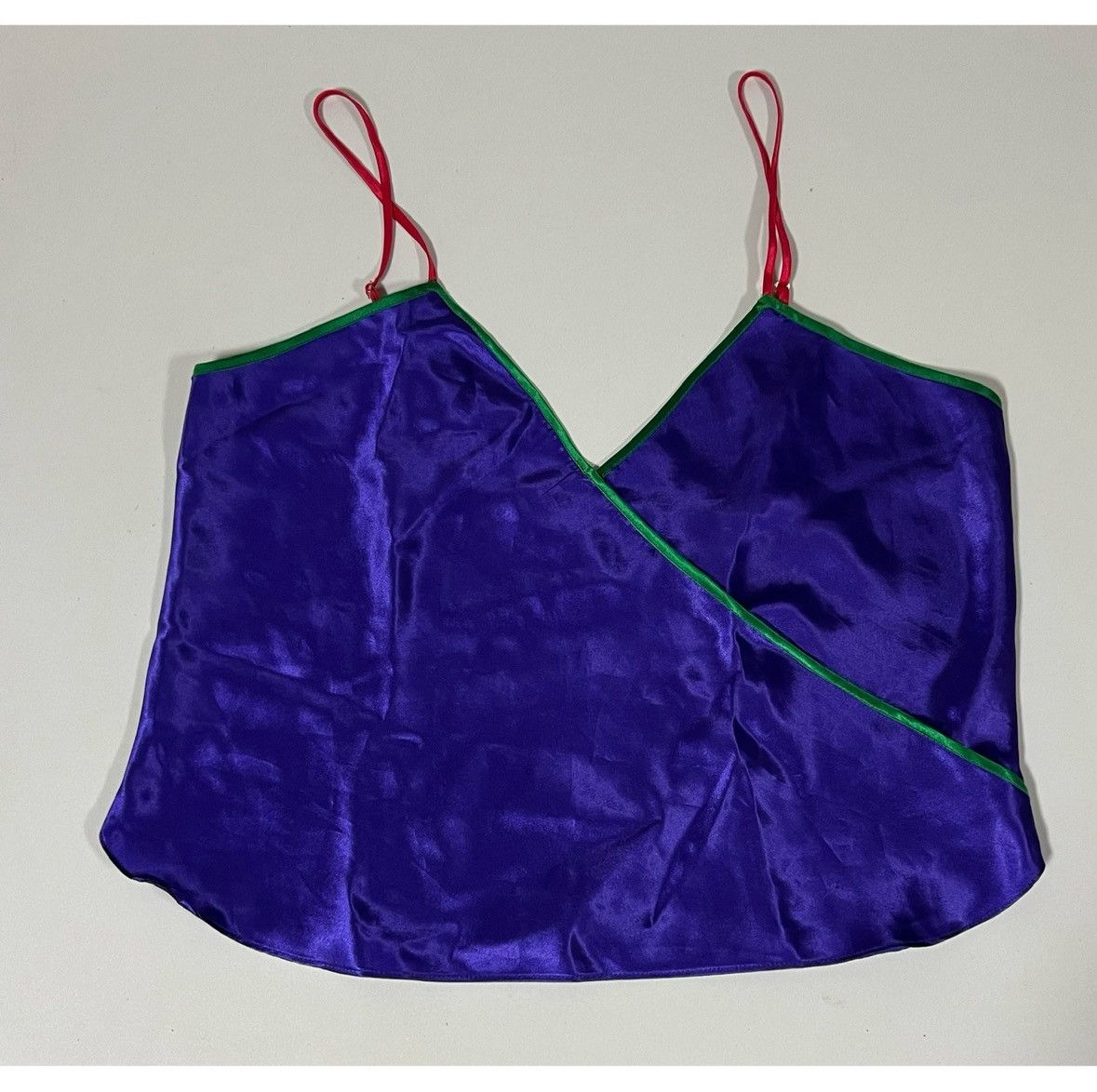 Victoria's Secret Purple Silk Vintage Gold Label Shirt Top Lingerie Size S 💜✨ Size S / US 4 / IT 40 - 2 Thumbnail