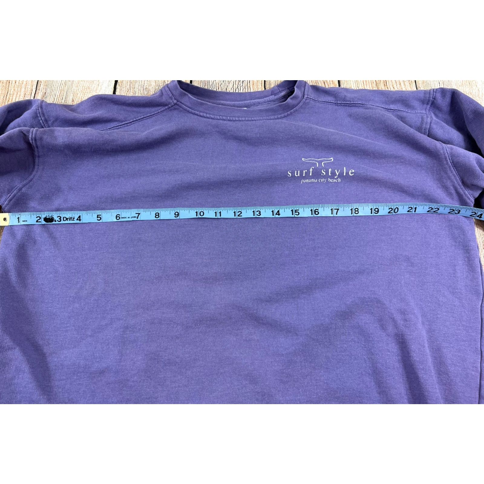 Vintage Trading Co Sweatshirt Pullover Women M Purple City Beach Activewear 1990s? Size M / US 6-8 / IT 42-44 - 6 Thumbnail