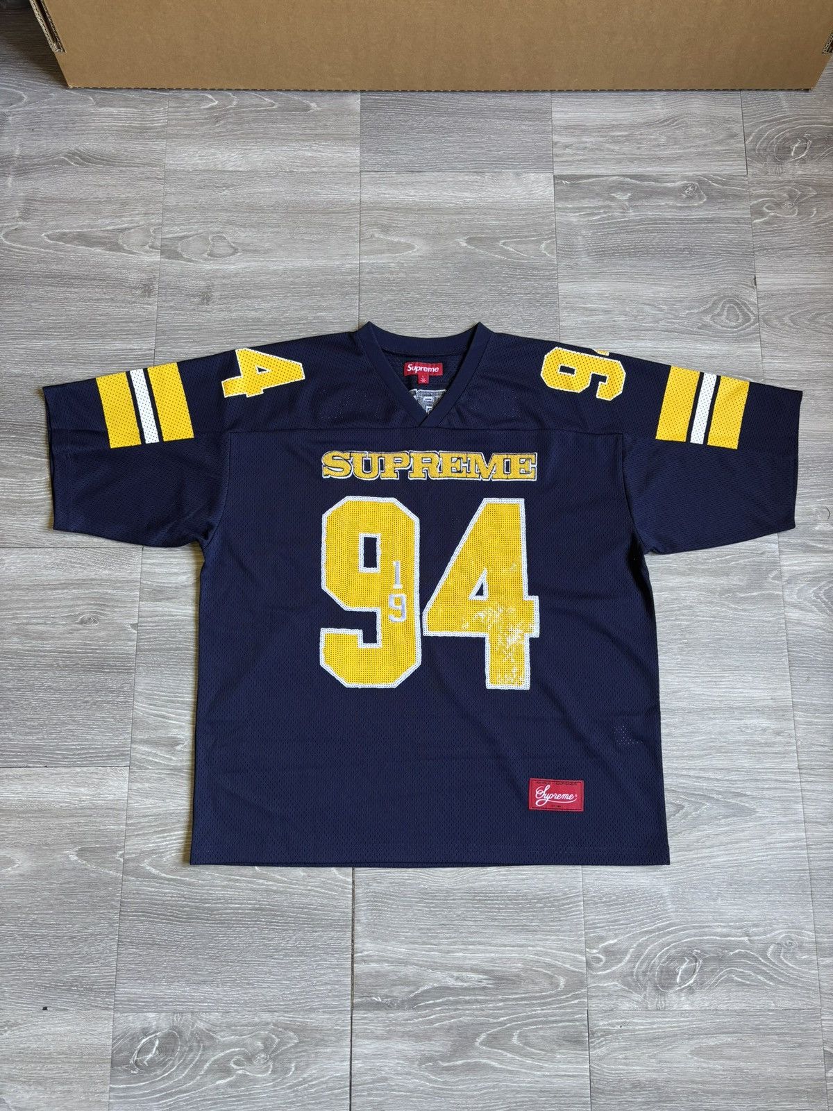 Supreme Supreme Sequin Football Jerset FW25 Size US L / EU 52-54 / 3 - 5 Thumbnail