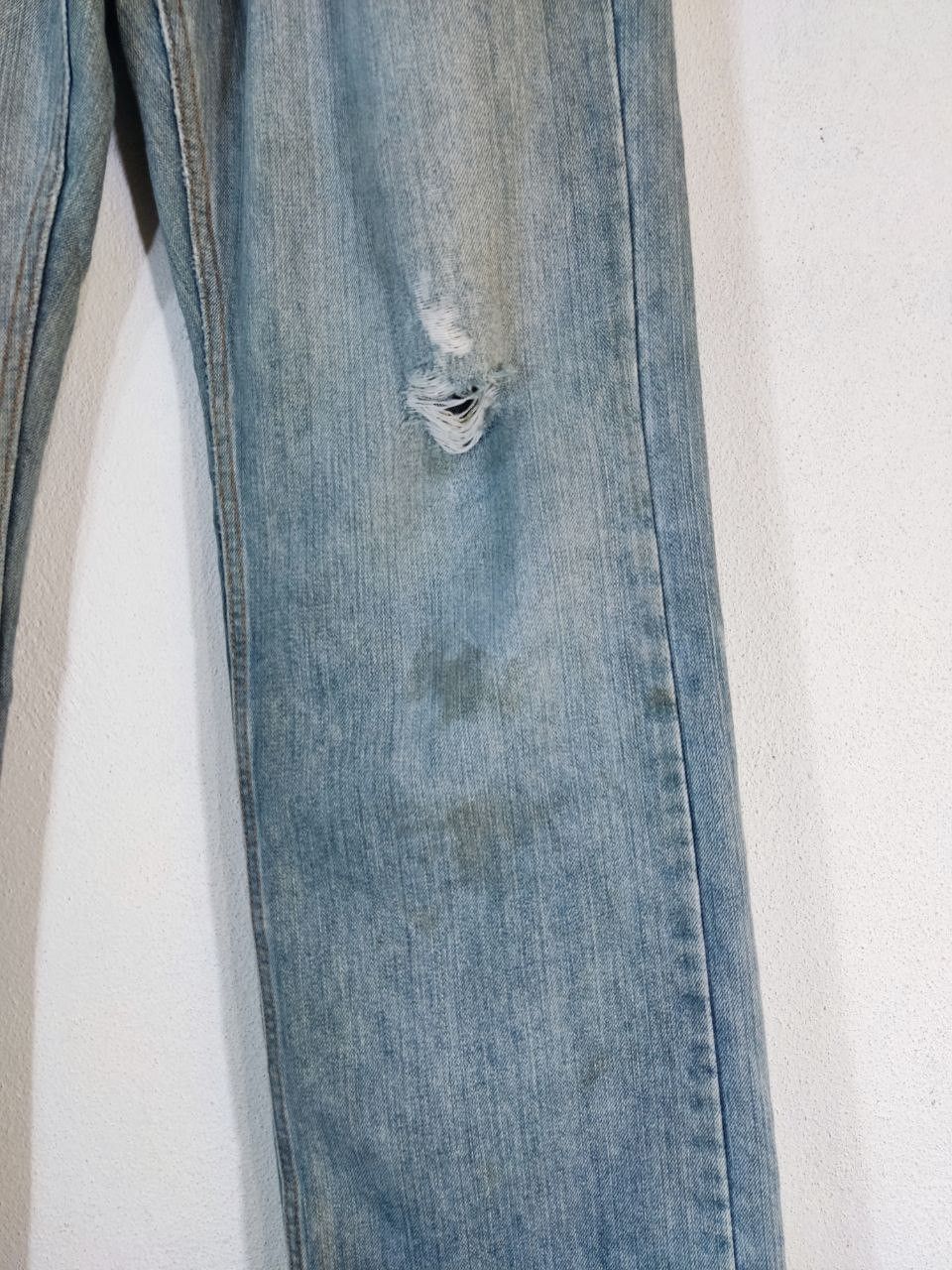 Levi's levis 559 straightcut distressed denim nice design Size US 36 / EU 52 - 12 Thumbnail