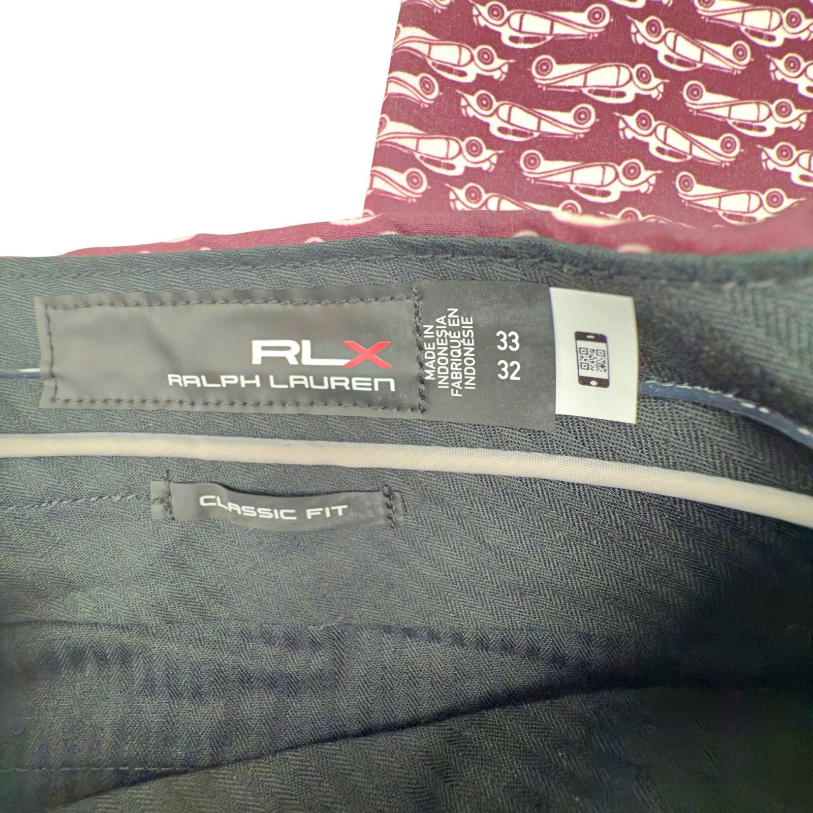 RLX Ralph Lauren RLX Ralph Lauren Performance Golf Pants Classic Cars 33x30.5 Size US 33 - 6 Thumbnail