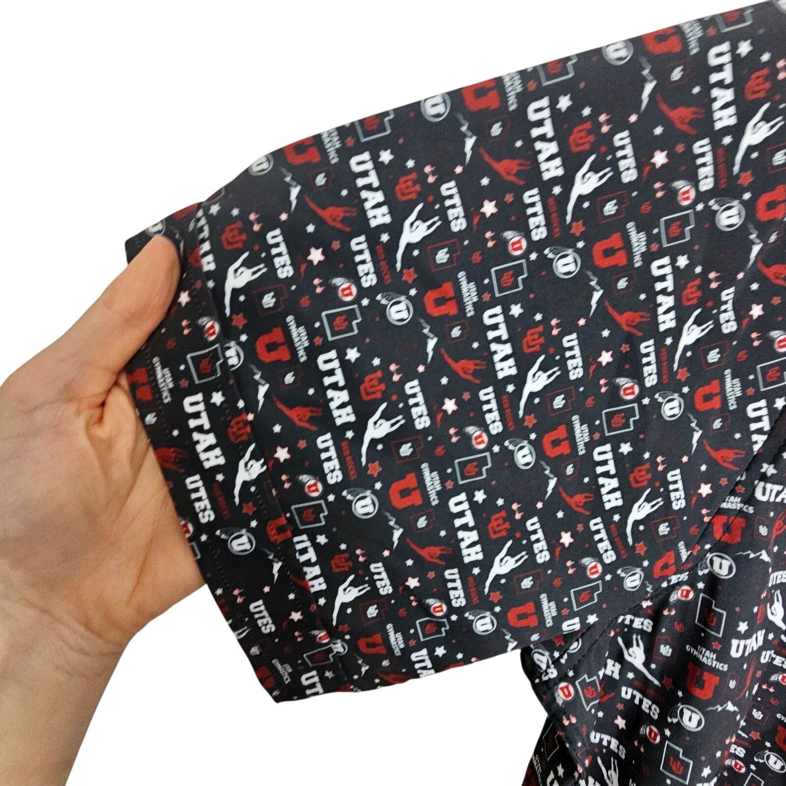 Paige PSI International Shirt Utah Utes Black Red Button 3XL Size US XXL / EU 58 / 5 - 4 Thumbnail