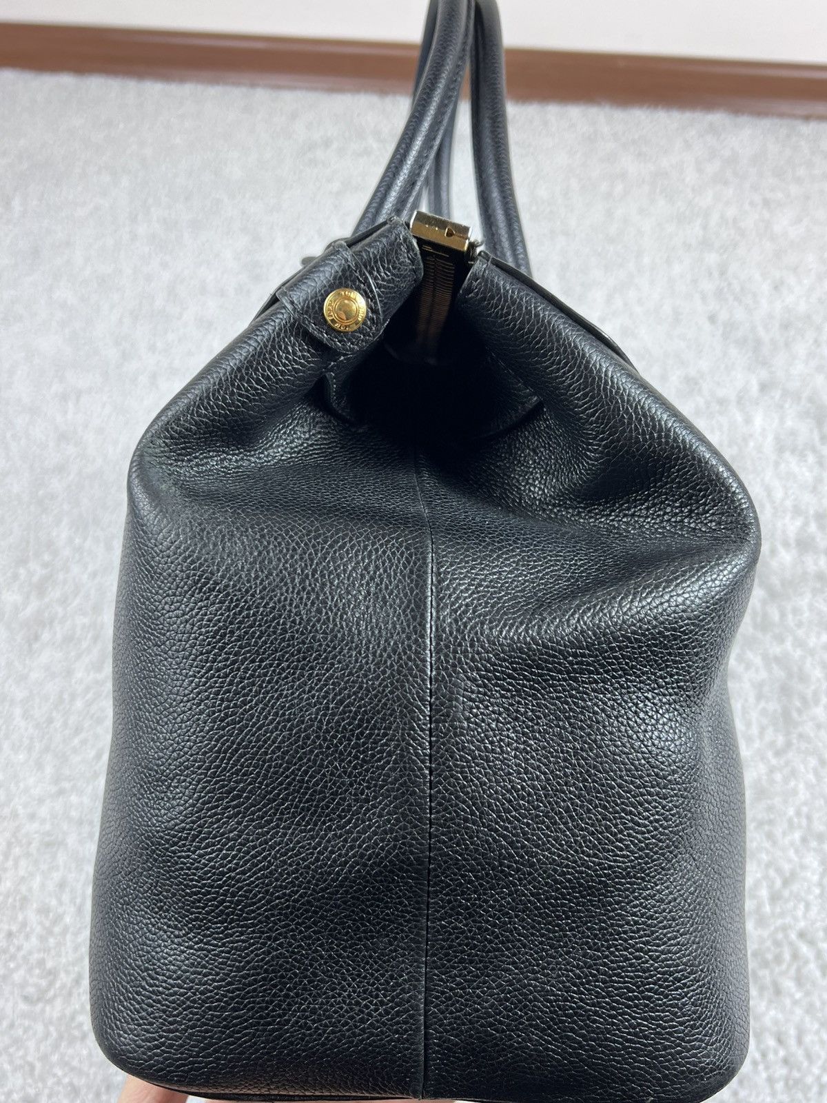 Tom Ford Tom Ford Padlock Black Leather Bag Size ONE SIZE - 8 Thumbnail